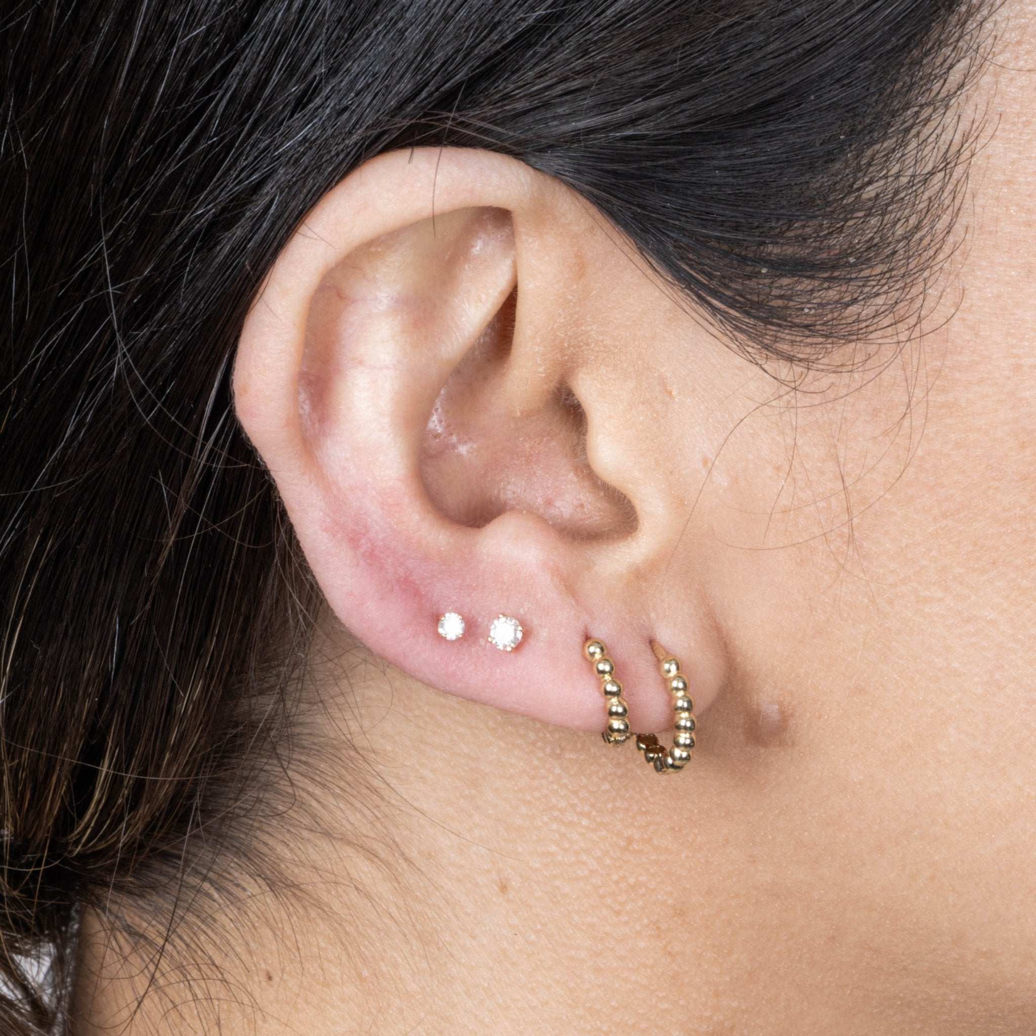 Bubble Beaded Hoop Earring Earrings Estellacollection #product_description# 18272 14k cartilage hoop Earrings #tag4# #tag5# #tag6# #tag7# #tag8# #tag9# #tag10# 8MM