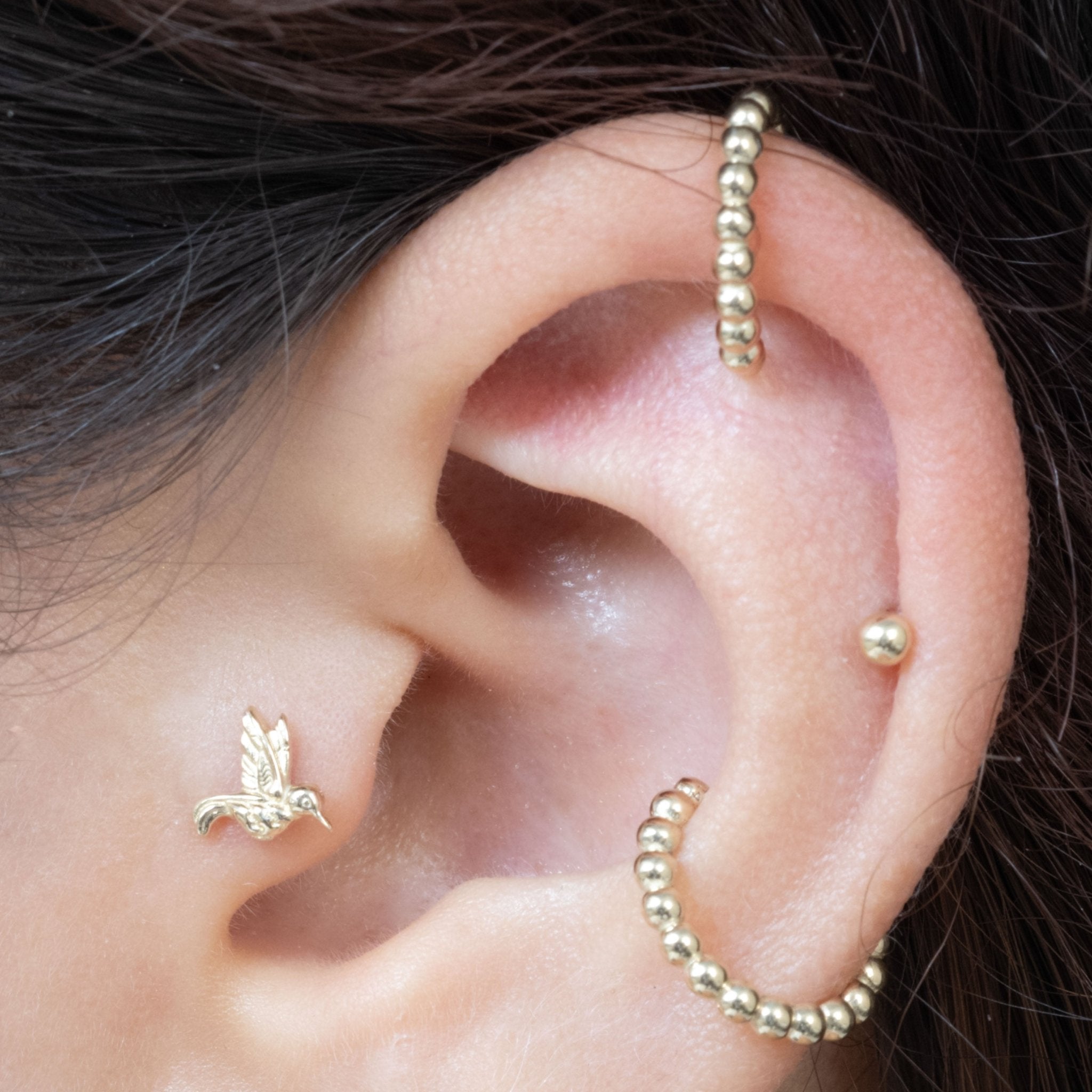 Bubble Beaded Hoop Earring Earrings Estellacollection #product_description# 18272 14k cartilage hoop Earrings #tag4# #tag5# #tag6# #tag7# #tag8# #tag9# #tag10# 8MM