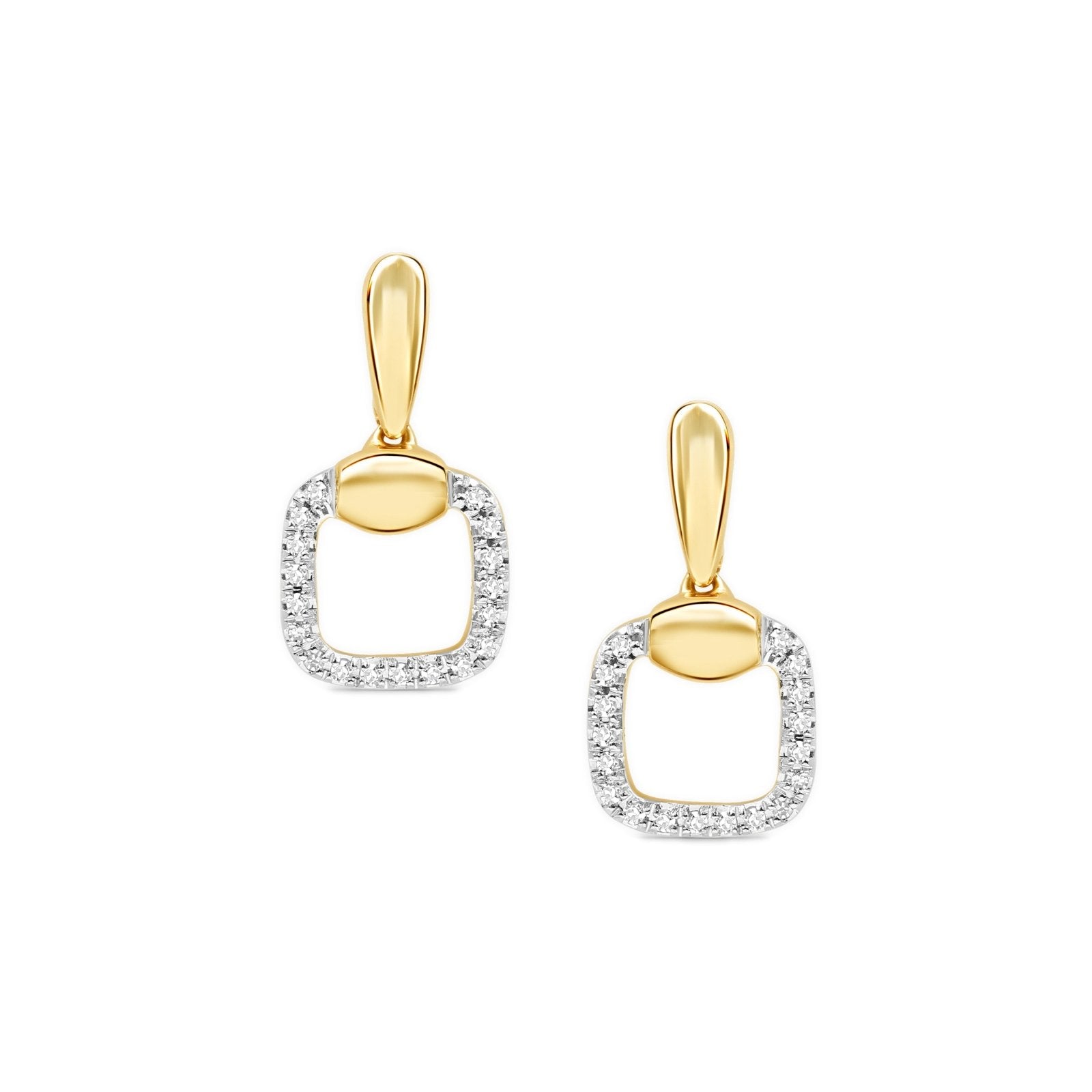 Delicate Diamond Outline Drop Earrings Earrings Estellacollection #product_description# 17530 14k Birthstone Birthstone Earrings #tag4# #tag5# #tag6# #tag7# #tag8# #tag9# #tag10#