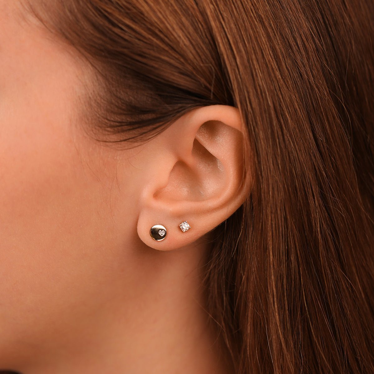 Diamond Heart Disc Stud Earrings Earrings Estellacollection #product_description# 17638 14k April Birthstone Birthstone #tag4# #tag5# #tag6# #tag7# #tag8# #tag9# #tag10#