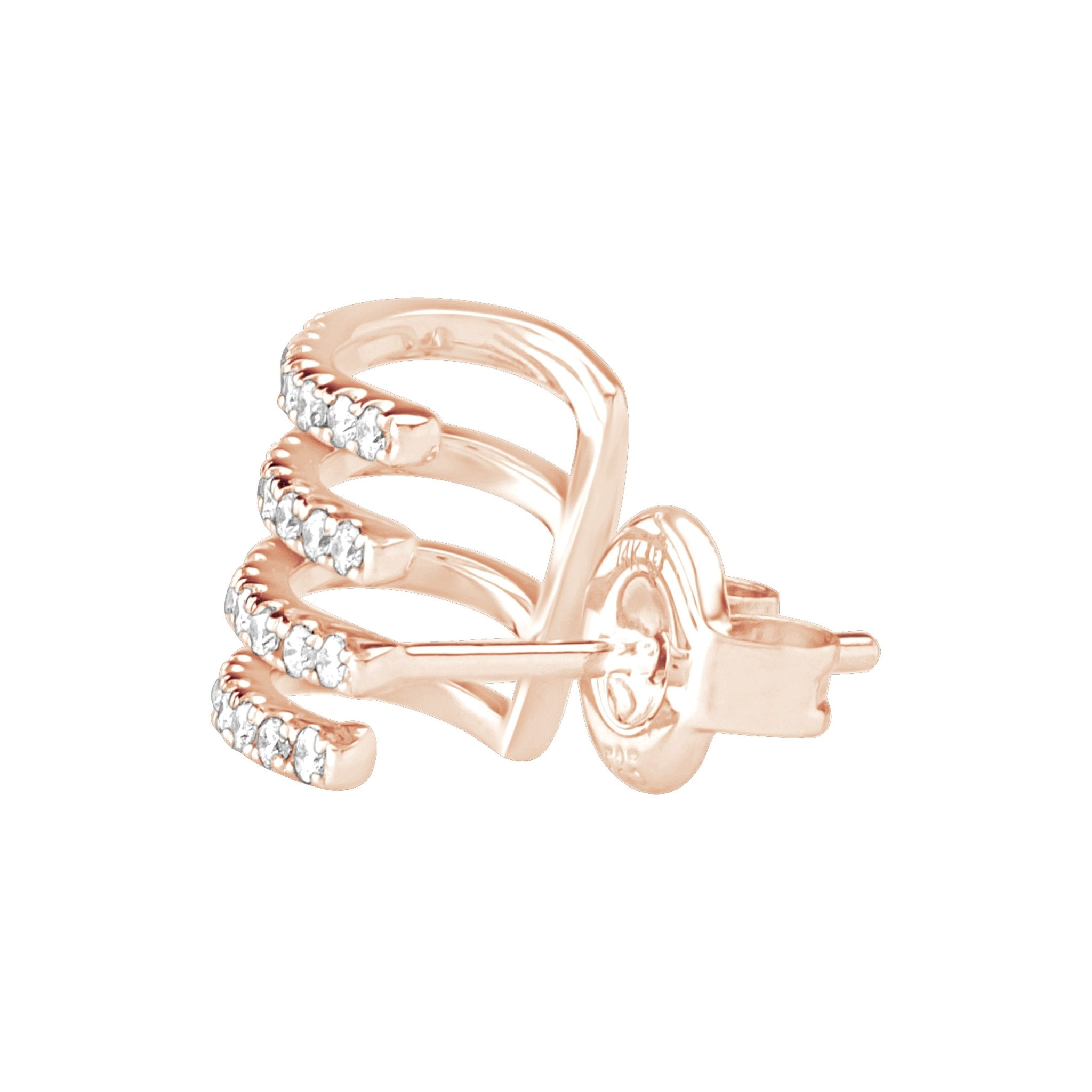 Diamond Multi Huggie Illusion Stud Earrings Earrings Estellacollection #product_description# 17423 14k Birthstone Birthstone Earrings #tag4# #tag5# #tag6# #tag7# #tag8# #tag9# #tag10#