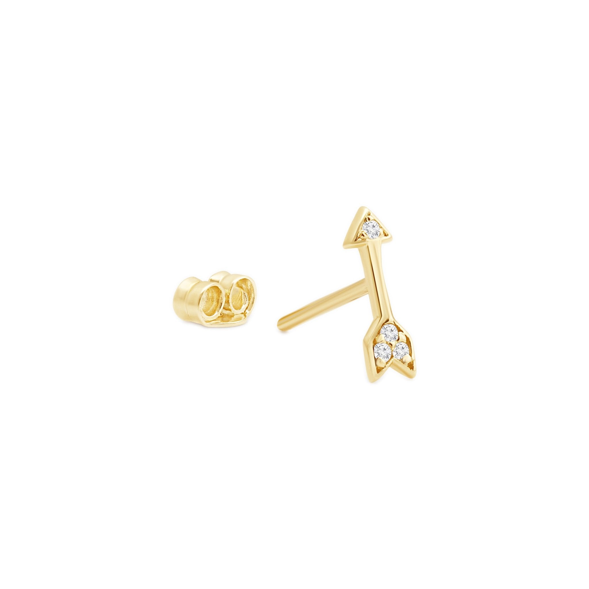 Diamond Pave Studded Cupid's Arrow Screw Back Stud Earrings Estellacollection #product_description# 17990 14k Birthstone Birthstone Earrings #tag4# #tag5# #tag6# #tag7# #tag8# #tag9# #tag10#
