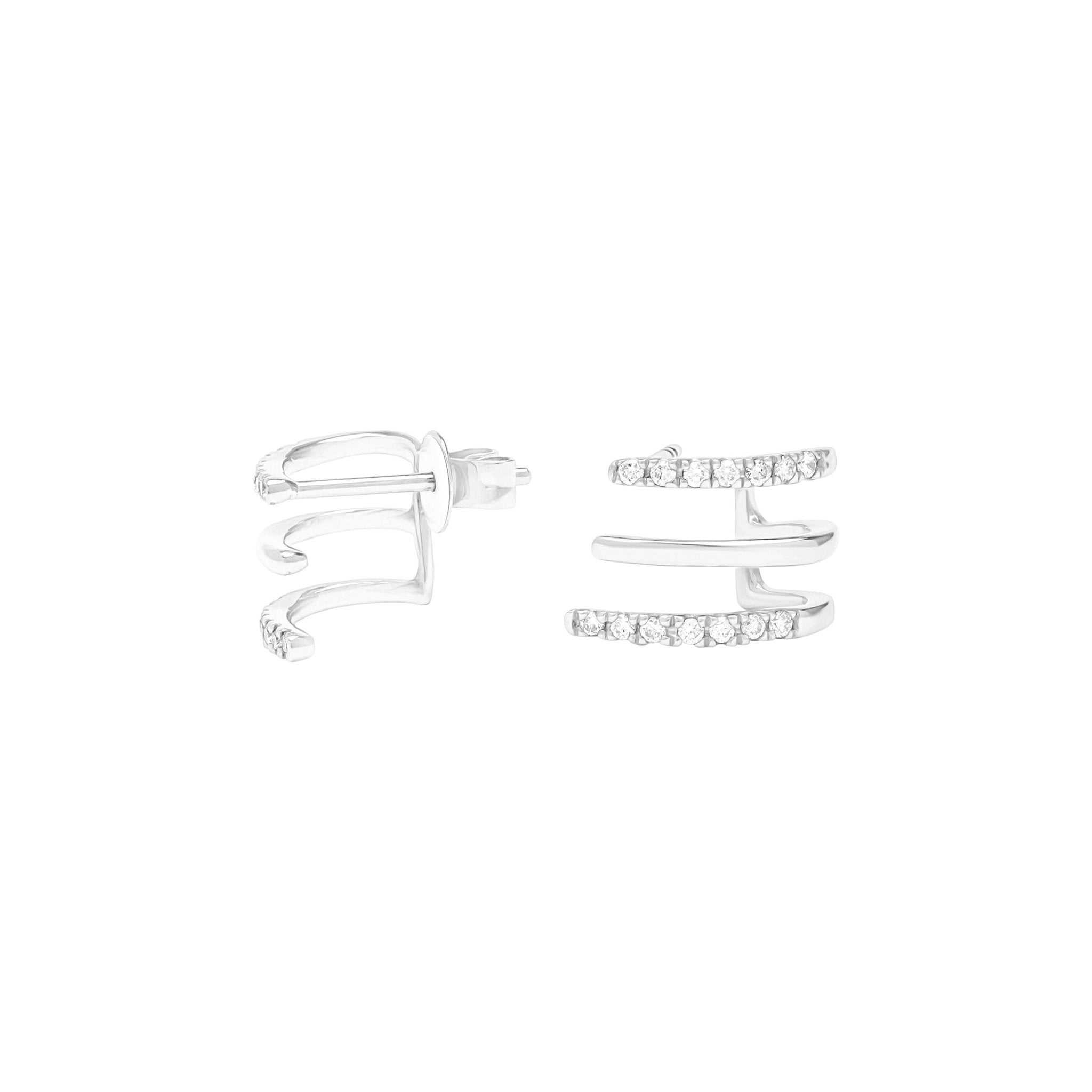 Diamond Triple Huggie Illusion Stud Earrings Earrings Estellacollection #product_description# 17279 14k Birthstone Birthstone Earrings #tag4# #tag5# #tag6# #tag7# #tag8# #tag9# #tag10#