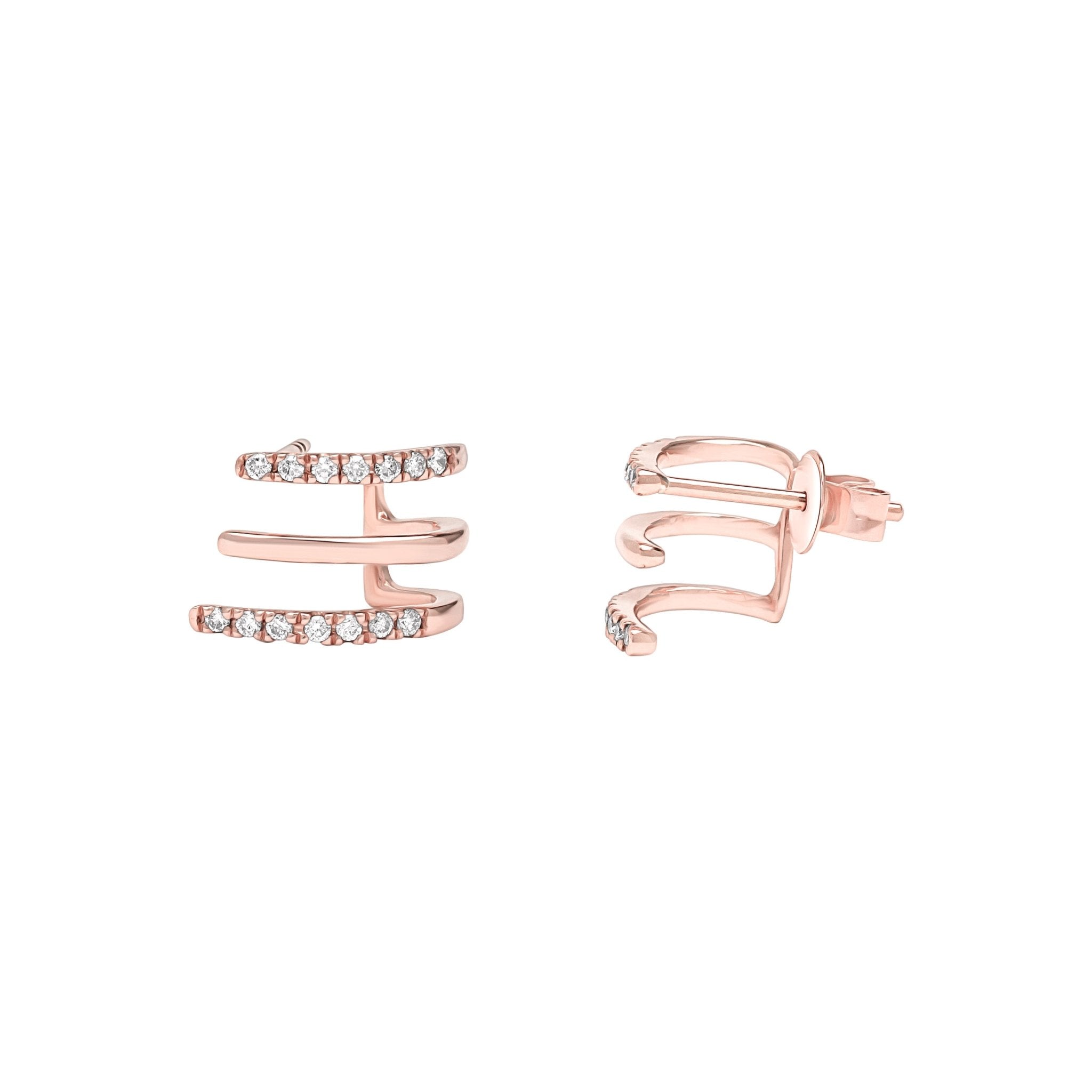 Diamond Triple Huggie Illusion Stud Earrings Earrings Estellacollection #product_description# 17342 14k Birthstone Birthstone Earrings #tag4# #tag5# #tag6# #tag7# #tag8# #tag9# #tag10#