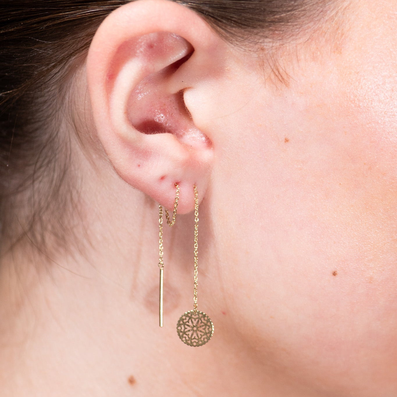 Disc Threader Earrings Earrings Estellacollection #product_description# 17670 10k 14k Chain #tag4# #tag5# #tag6# #tag7# #tag8# #tag9# #tag10#