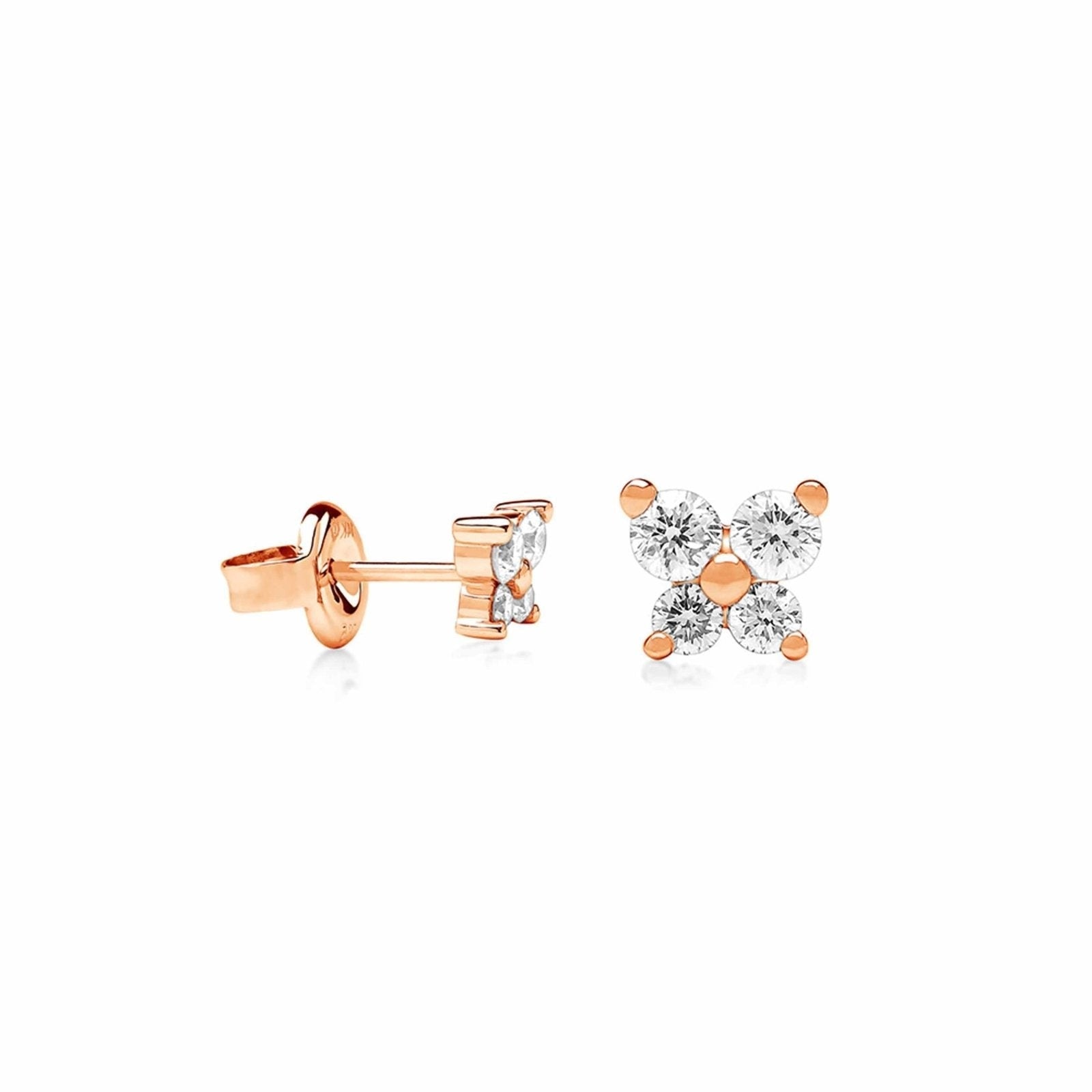 Linea - Nature Inspired Diamond Stud Earring in Solid Gold Earrings Estellacollection #product_description# 17560 14k Birthstone Birthstone Earrings #tag4# #tag5# #tag6# #tag7# #tag8# #tag9# #tag10#