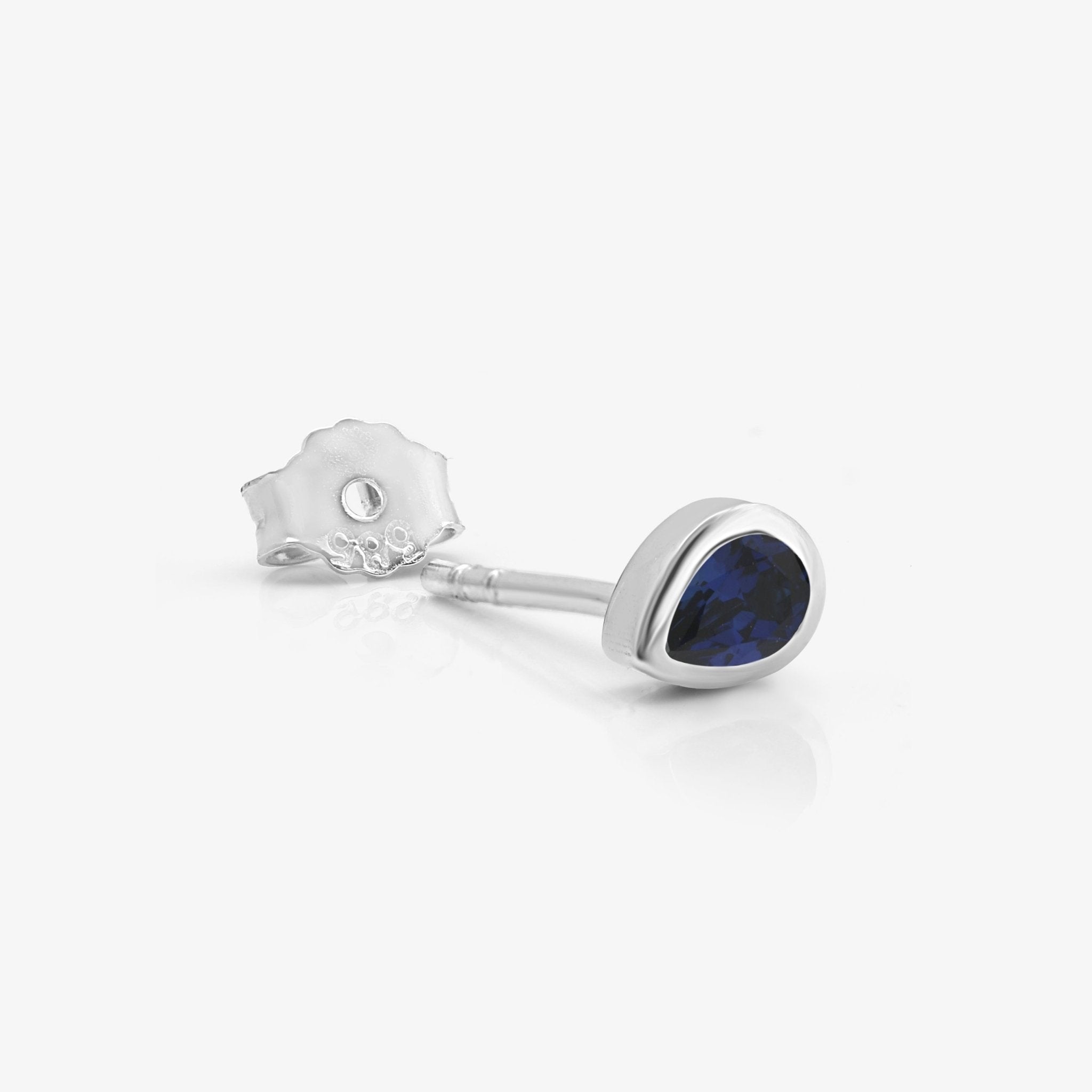 Pear Sapphire Bezel Set Earring Earrings Estellacollection #product_description# 17988 14k Birthstone Birthstone Earrings #tag4# #tag5# #tag6# #tag7# #tag8# #tag9# #tag10#