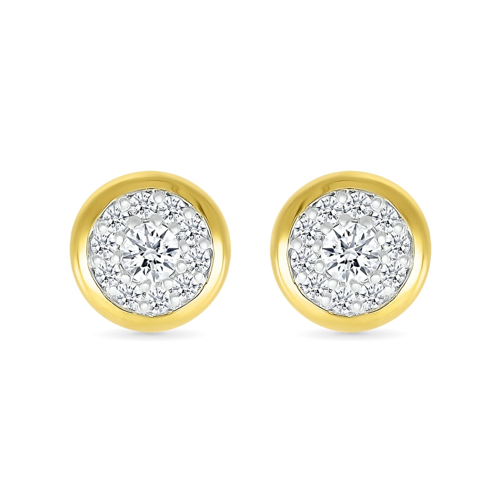 Round Diamond Illusion Studs Earrings Estellacollection #product_description# 32683 10k Birthstone Birthstone Earrings #tag4# #tag5# #tag6# #tag7# #tag8# #tag9# #tag10#
