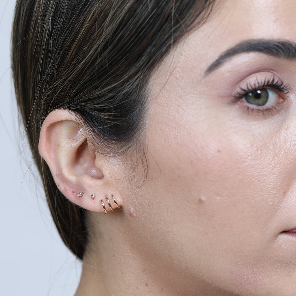 Triple Illusion Hoop Ball Back Huggie Stud Earrings Estellacollection #product_description# 17896 14k Earrings Make Collection #tag4# #tag5# #tag6# #tag7# #tag8# #tag9# #tag10#