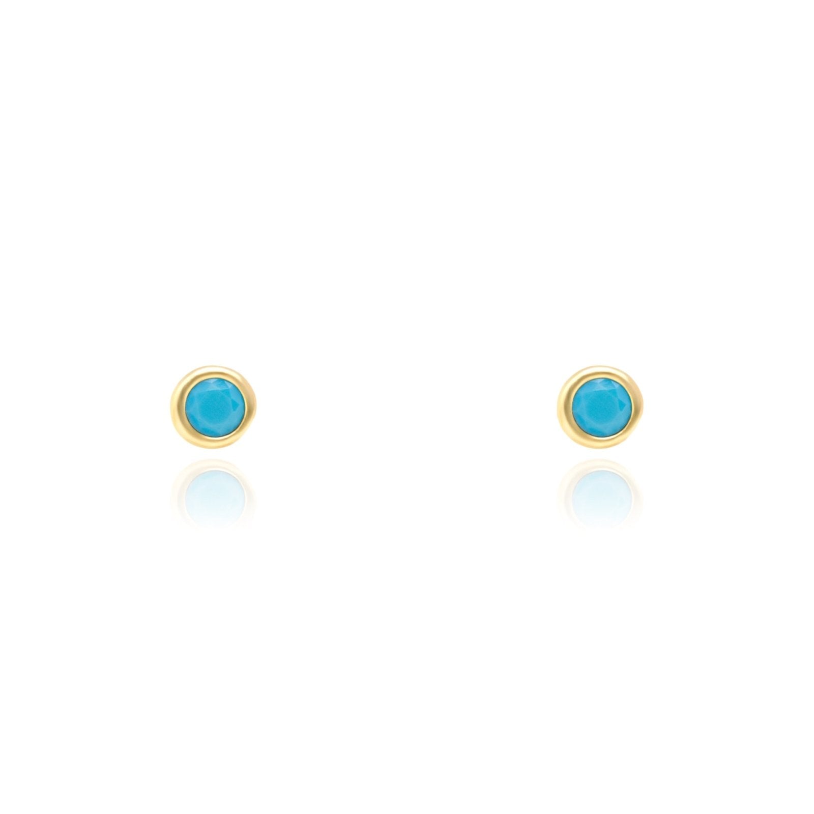 Turquoise Earrings Bezel Earrings Estellacollection #product_description# 14k Birthstone Earrings #tag4# #tag5# #tag6# #tag7# #tag8# #tag9# #tag10#