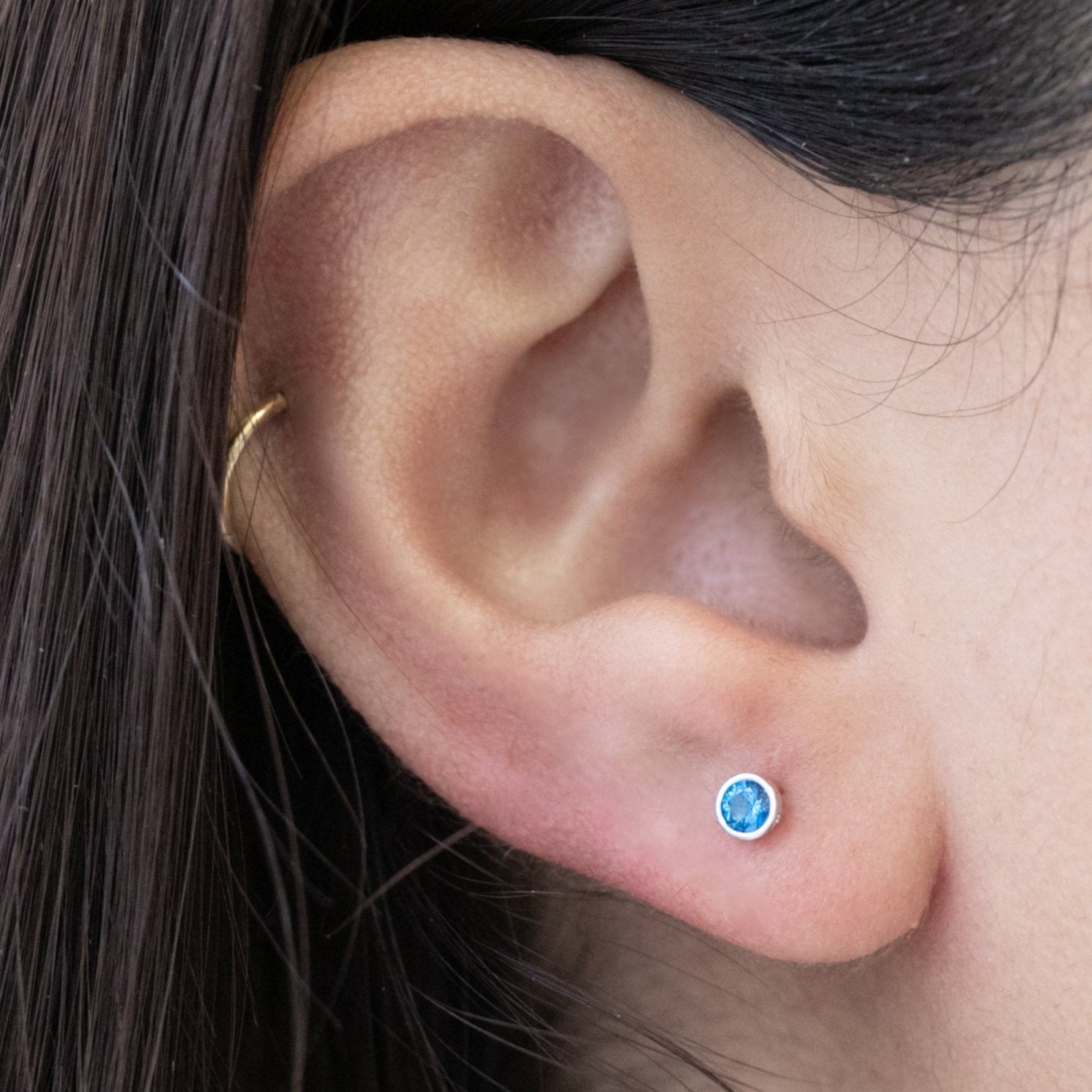 Bezel Set Blue Topaz Flat Back Stud Earrings Estellacollection #product_description# 17950 14k Birthstone Birthstone Earrings #tag4# #tag5# #tag6# #tag7# #tag8# #tag9# #tag10# 2MM 5MM