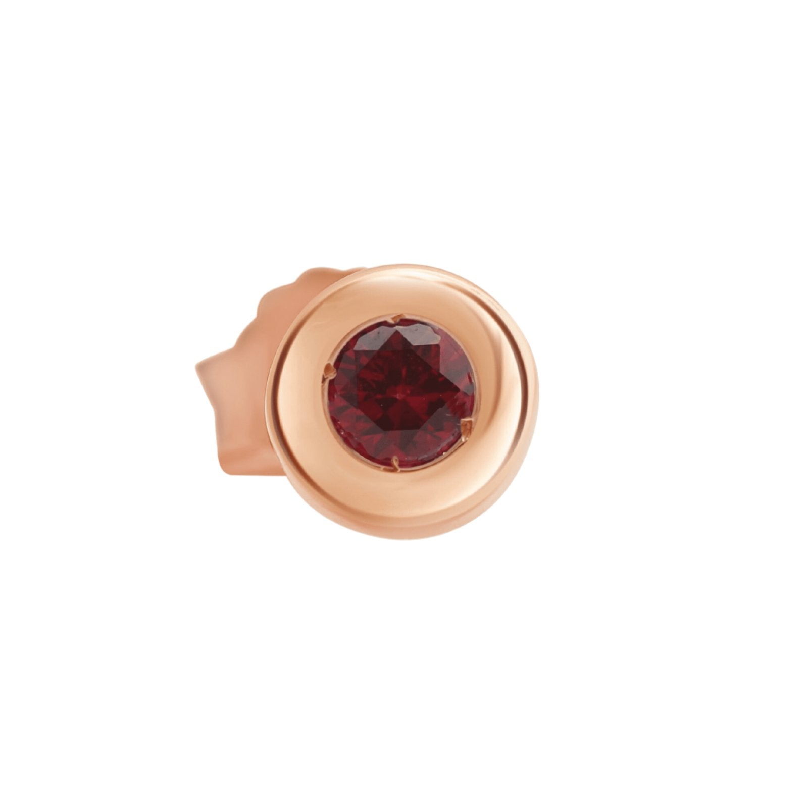 Bezel Set Ruby Threaded Earring Earrings Estellacollection #product_description# 14k Birthstone Birthstone Earrings #tag4# #tag5# #tag6# #tag7# #tag8# #tag9# #tag10#