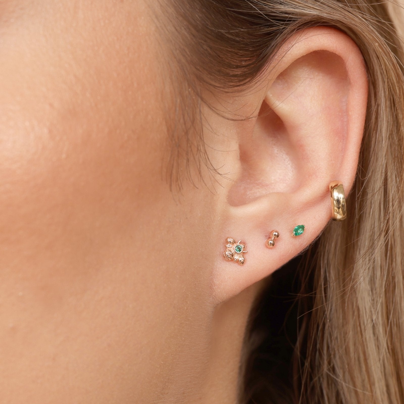 Bubble Hoop Illusion Ear Cuff Earring in Yellow Gold Earrings Estellacollection #product_description# 17899 14k Cartilage Earring cartilage hoop #tag4# #tag5# #tag6# #tag7# #tag8# #tag9# #tag10#