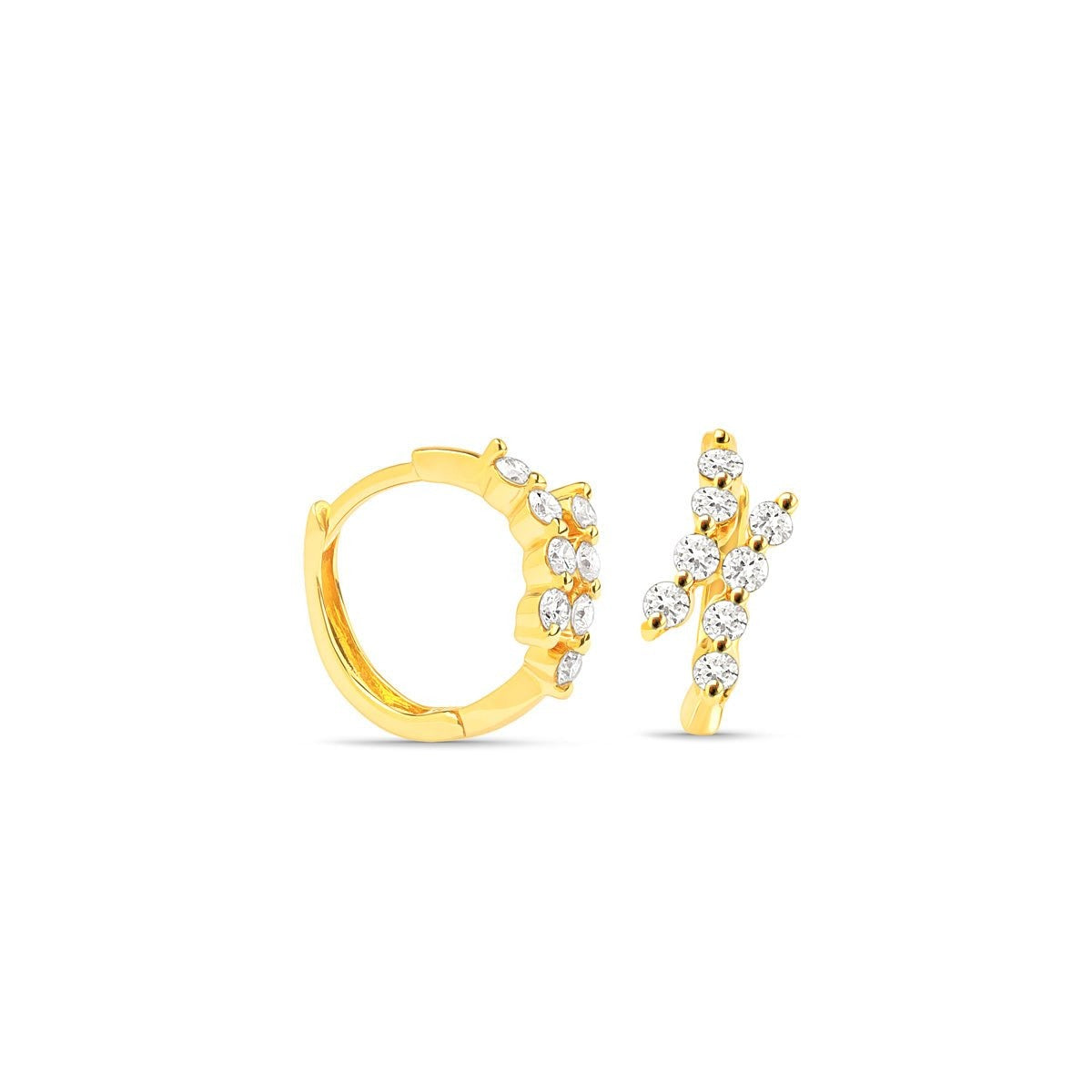 Diamond Double Curve Interlocking Huggie Earrings Earrings Estellacollection #product_description# 17337 14k Birthstone Birthstone Earrings #tag4# #tag5# #tag6# #tag7# #tag8# #tag9# #tag10#