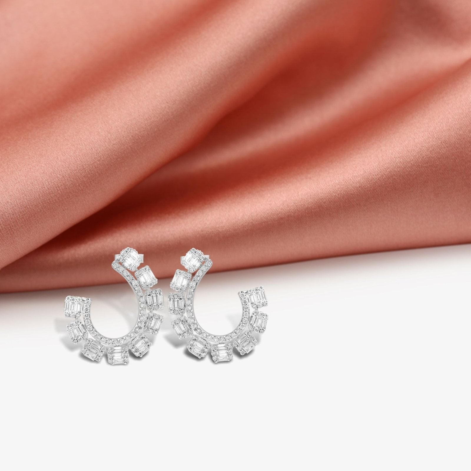 Diamond Fashion Cuff Earrings Earrings Estellacollection #product_description# 18k April Birthstone Birthstone #tag4# #tag5# #tag6# #tag7# #tag8# #tag9# #tag10#