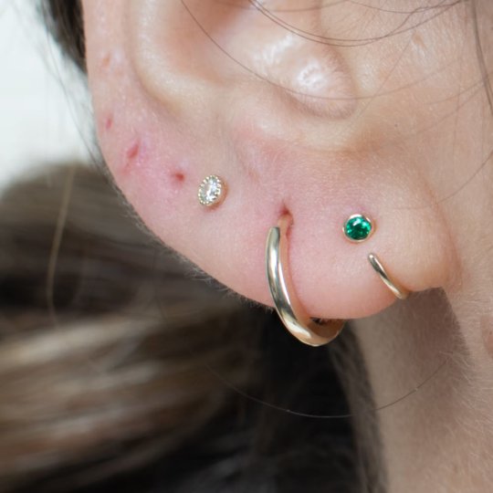 Emerald Ear Cuff Earrings Estellacollection #product_description# 14k Birthstone Birthstone Earrings #tag4# #tag5# #tag6# #tag7# #tag8# #tag9# #tag10#