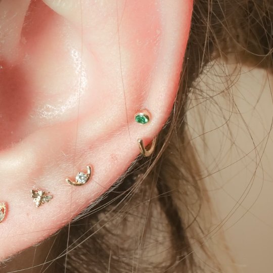 Emerald Ear Cuff Earrings Estellacollection #product_description# 14k Birthstone Birthstone Earrings #tag4# #tag5# #tag6# #tag7# #tag8# #tag9# #tag10#