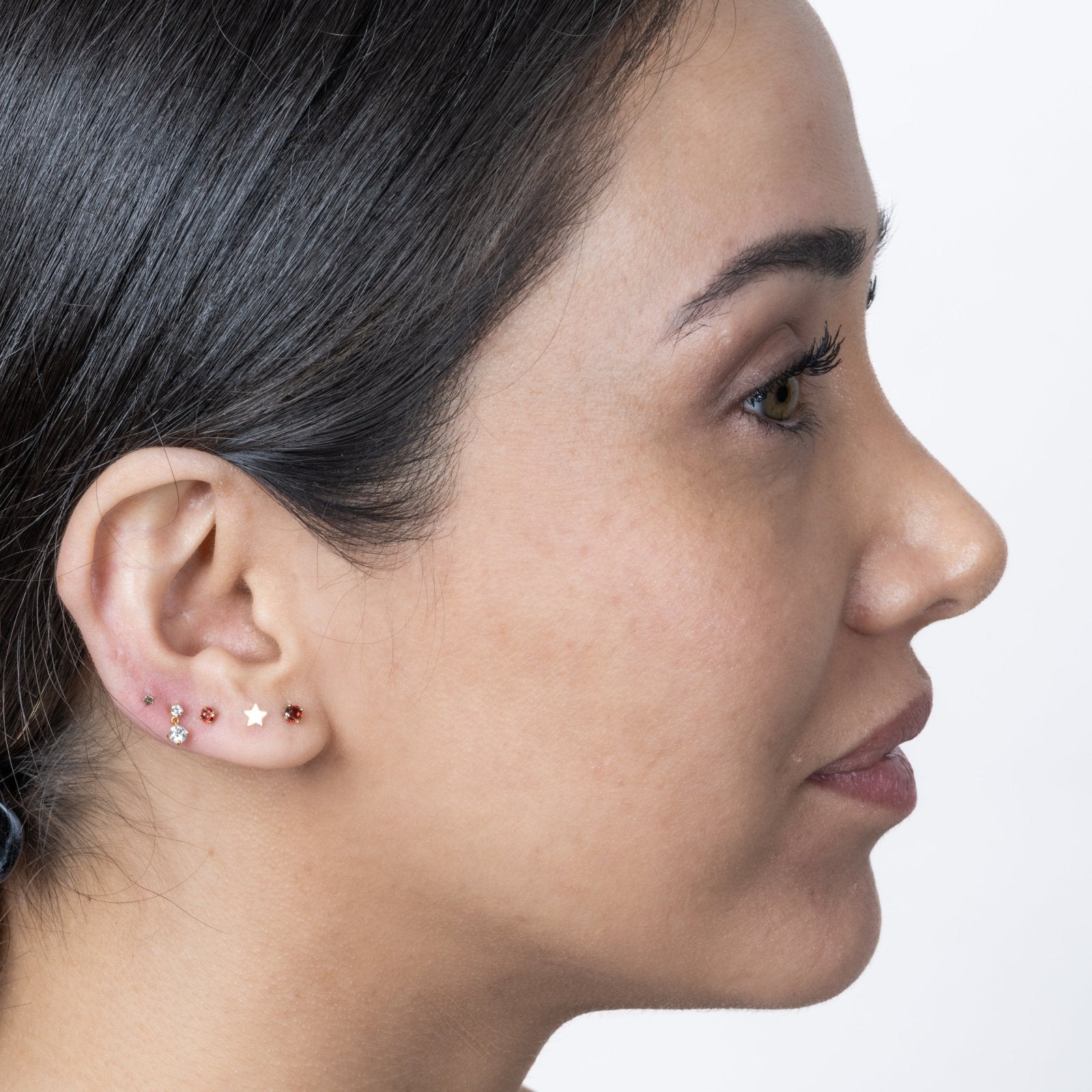 Garnet Flat Back Stud Earrings Estellacollection #product_description# 18093 14k Birthstone Birthstone Earrings #tag4# #tag5# #tag6# #tag7# #tag8# #tag9# #tag10# 2.5mm 5MM
