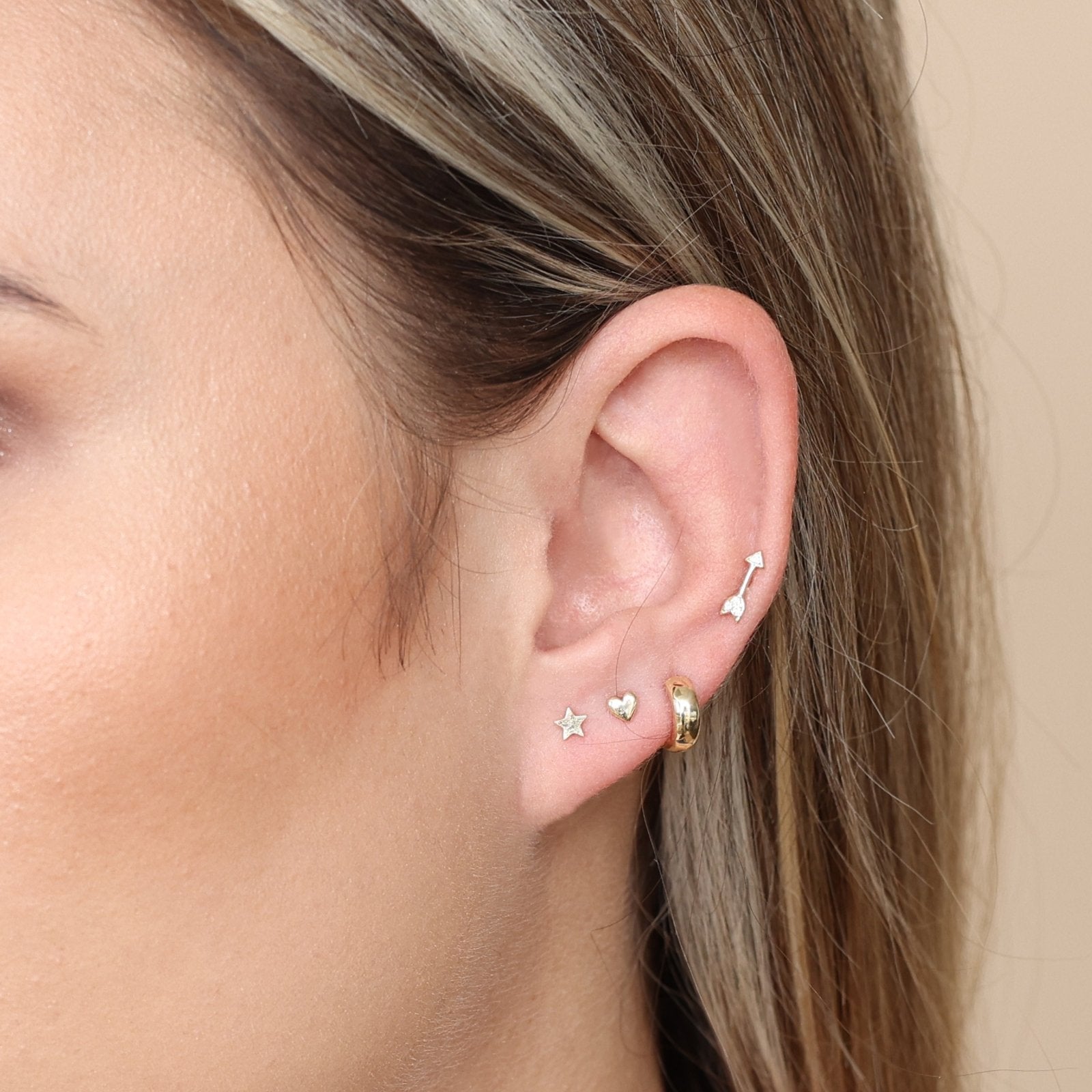 Gold Star Flat Back Stud in Solid Yellow 14k Gold Earrings Estellacollection #product_description# 17874 14k Cartilage Earring Cartilage Earrings #tag4# #tag5# #tag6# #tag7# #tag8# #tag9# #tag10# 5MM