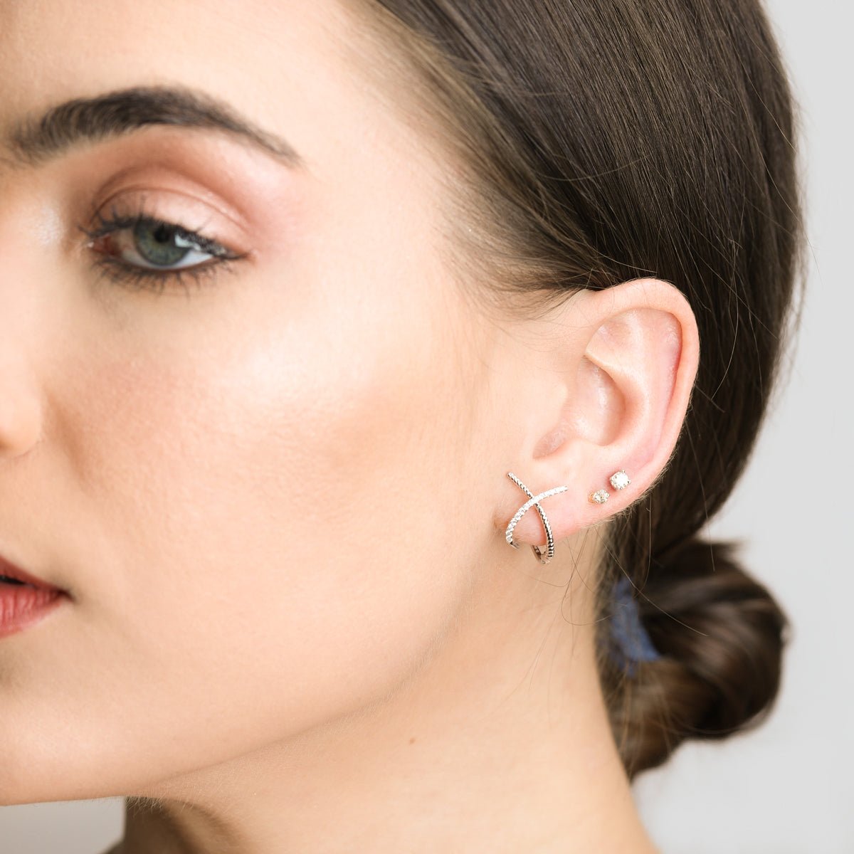 Interlocking Diamond Illusion Huggie Earrings Earrings Estellacollection #product_description# 14k Birthstone Birthstone Earrings #tag4# #tag5# #tag6# #tag7# #tag8# #tag9# #tag10#