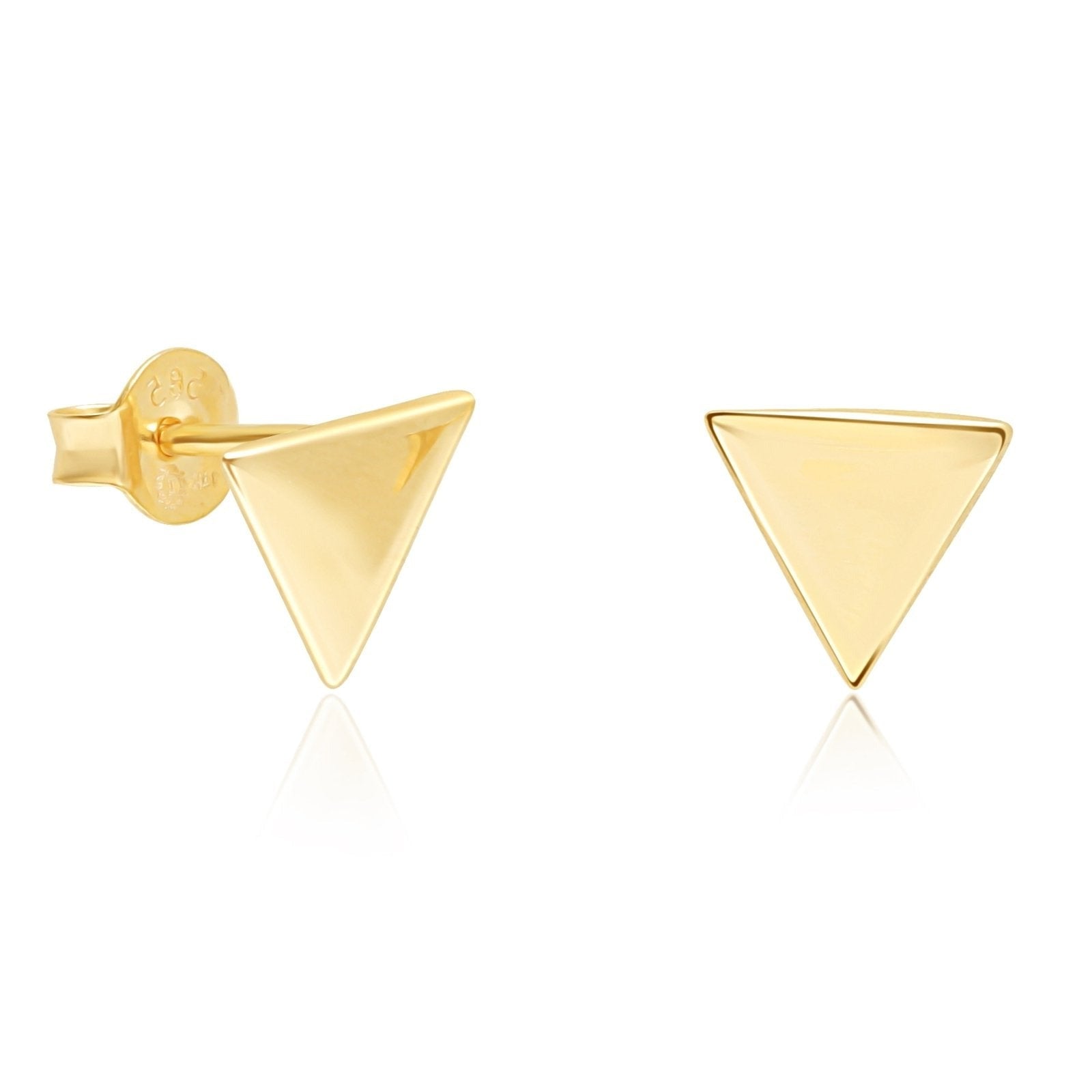 Minimalist Triangle Screw Back Earrings Earrings Estellacollection #product_description# 14k Earrings Everyday Earrings #tag4# #tag5# #tag6# #tag7# #tag8# #tag9# #tag10#