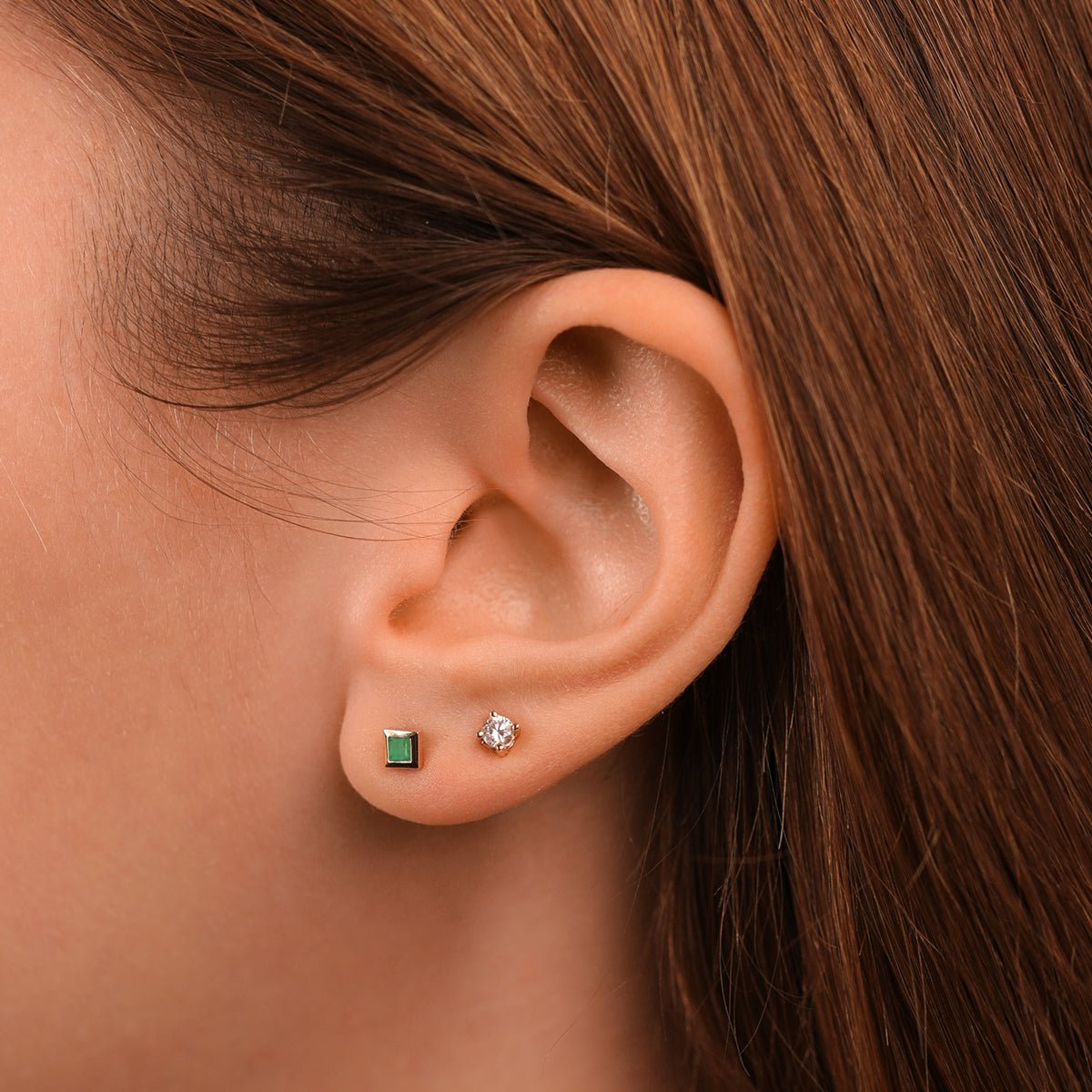 Princess Cut Emerald Stud Earrings Earrings Estellacollection #product_description# 14k Birthstone Earrings #tag4# #tag5# #tag6# #tag7# #tag8# #tag9# #tag10#