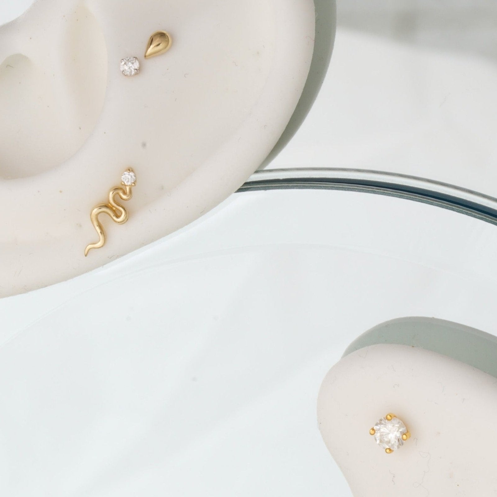 Snake Flat Back Earring with Stone Earrings Estellacollection #product_description# 18467 14k Cartilage Earring Cartilage Earrings #tag4# #tag5# #tag6# #tag7# #tag8# #tag9# #tag10# 5MM