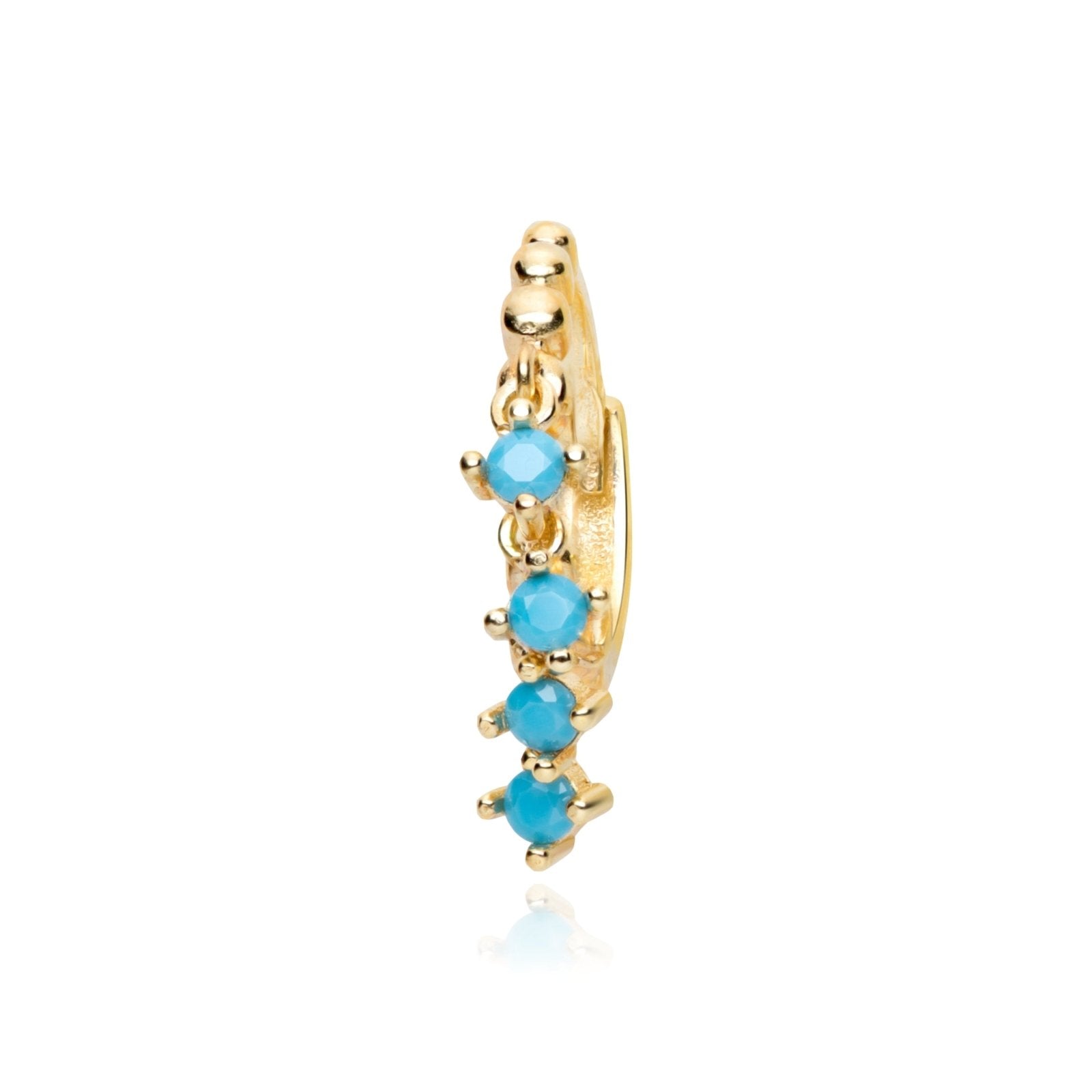 Turquoise Fringe Hoops Earrings Estellacollection #product_description# 14k Birthstone Dangle Earrings #tag4# #tag5# #tag6# #tag7# #tag8# #tag9# #tag10#