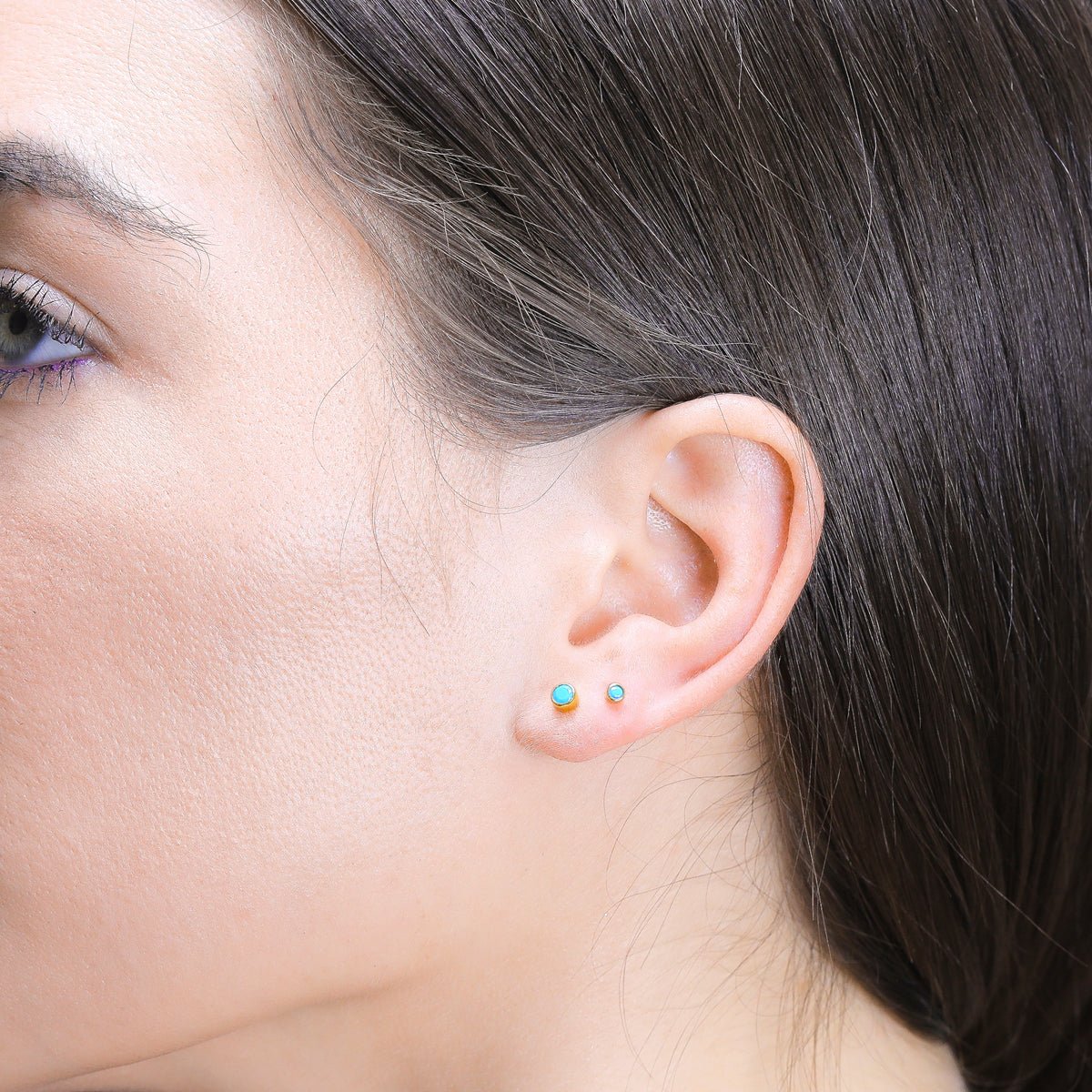 Turquoise Earrings Bezel Earrings Estellacollection #product_description# 14k Birthstone Earrings #tag4# #tag5# #tag6# #tag7# #tag8# #tag9# #tag10#