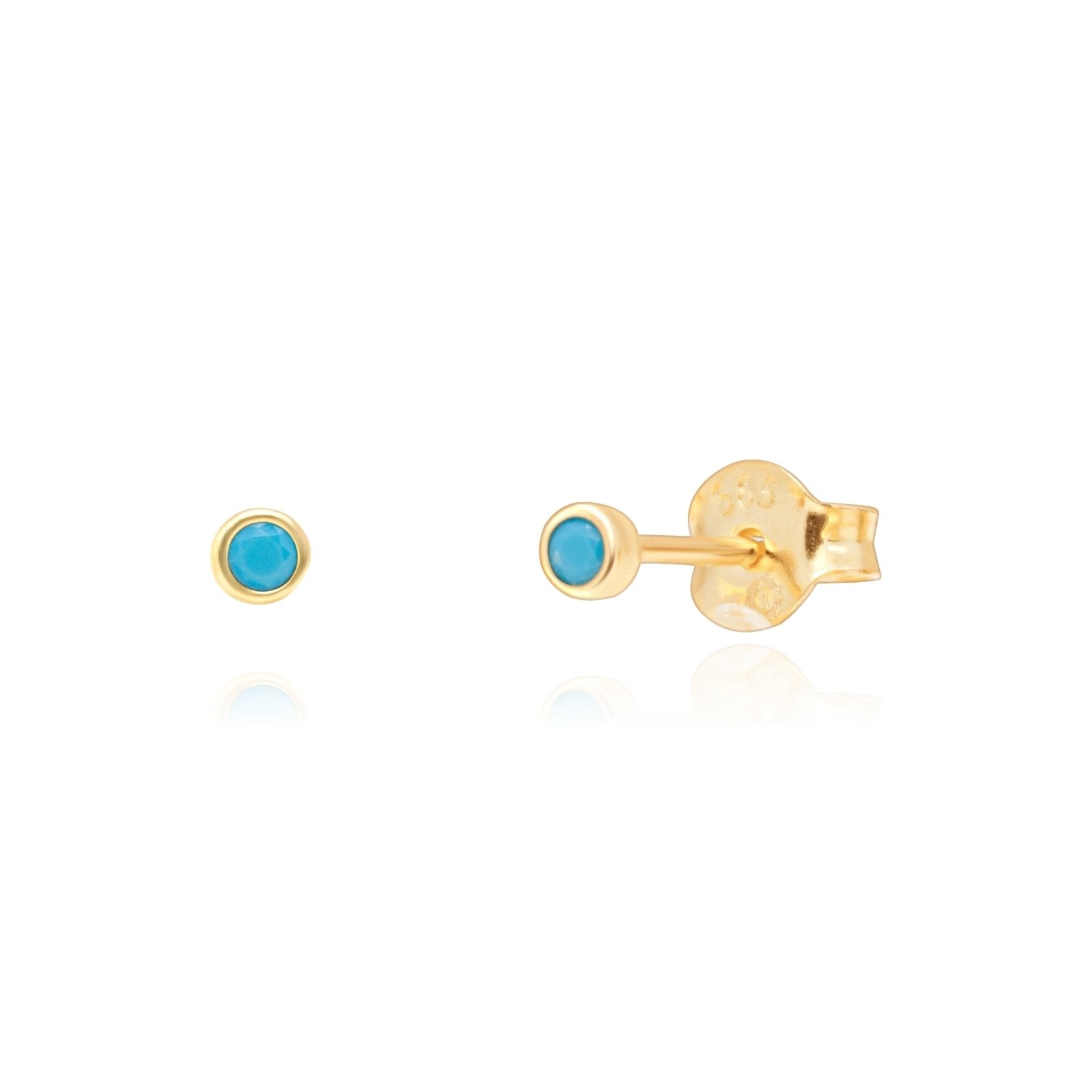 Turquoise Earrings Bezel Earrings Estellacollection #product_description# 14k Birthstone Earrings #tag4# #tag5# #tag6# #tag7# #tag8# #tag9# #tag10#