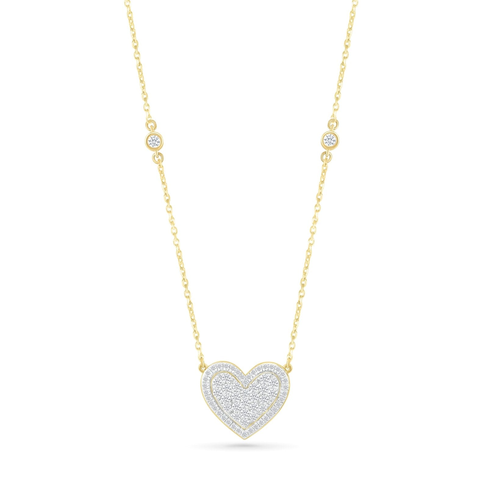 Diamond Pave Heart Necklace Necklaces Estellacollection #product_description# 32699 Diamond Made to Order Pendant Necklace #tag4# #tag5# #tag6# #tag7# #tag8# #tag9# #tag10#