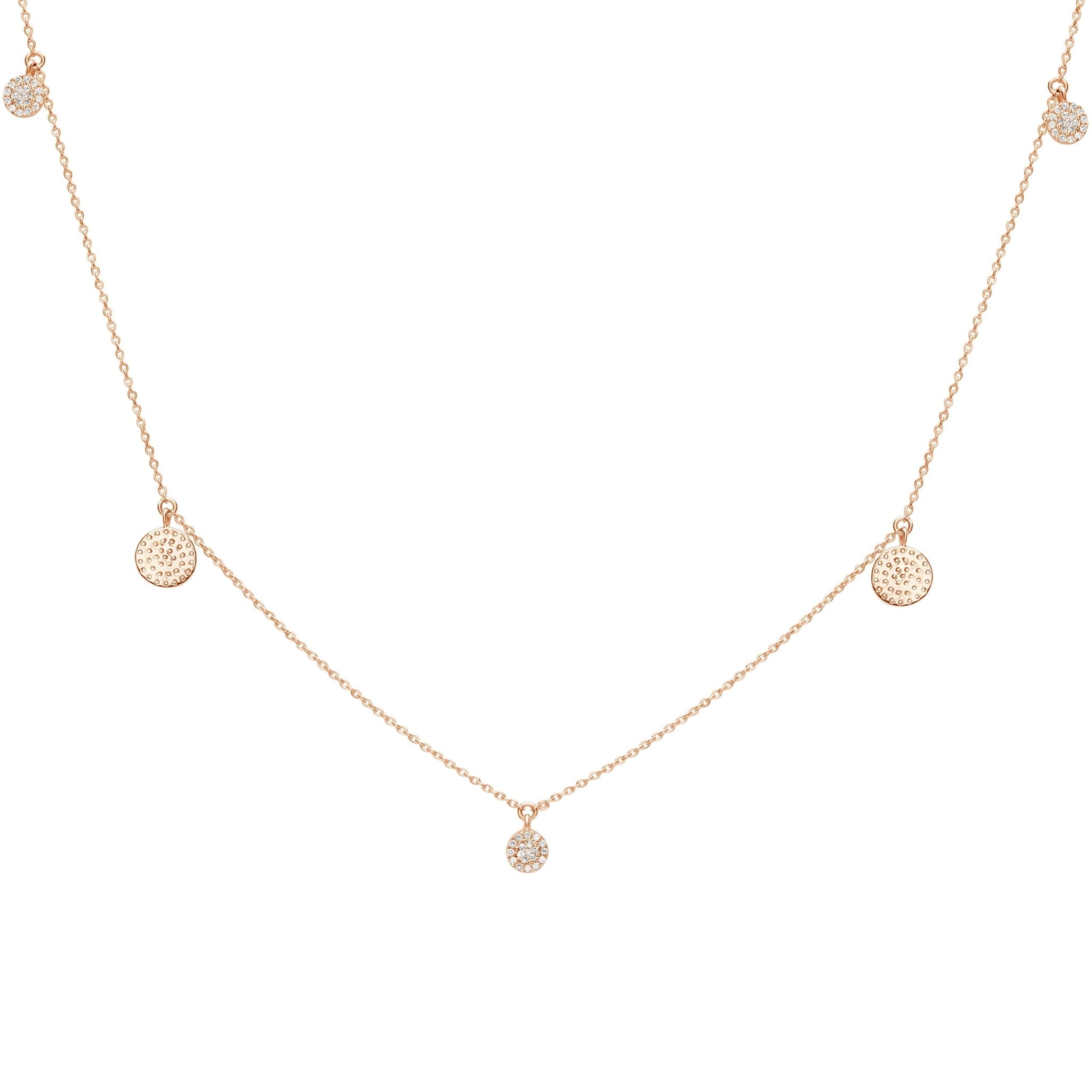 Diamond Station Chain Necklace 14K Solid Gold Necklaces Estellacollection #product_description# 17710 14k Chain Diamond #tag4# #tag5# #tag6# #tag7# #tag8# #tag9# #tag10#