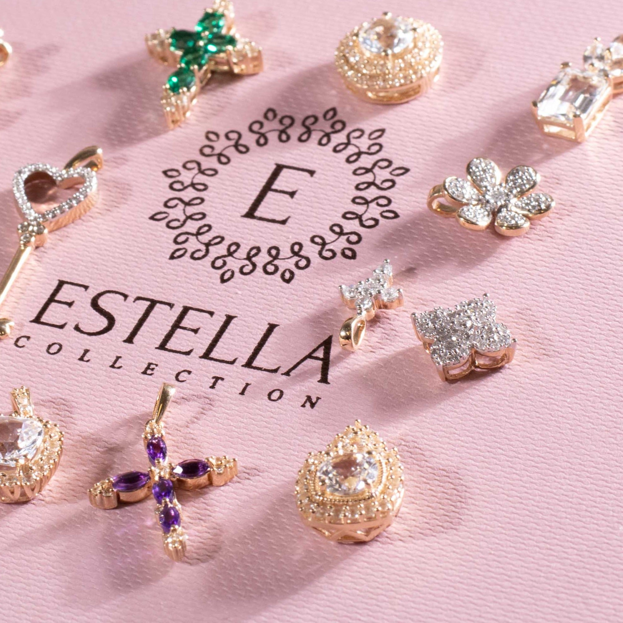 Large Diamond Clover Necklace Necklaces Estellacollection #product_description# 32732 Diamond Made to Order Pendant Necklace #tag4# #tag5# #tag6# #tag7# #tag8# #tag9# #tag10#
