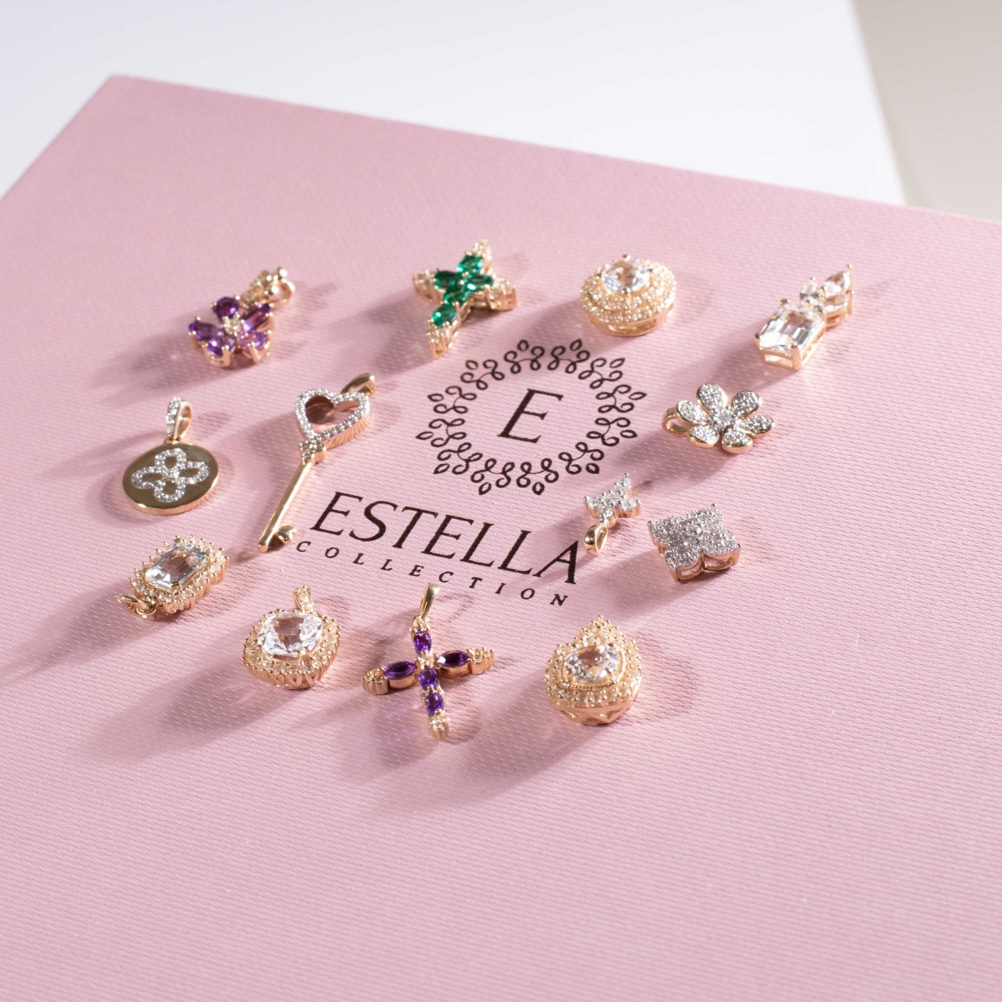 Large Diamond Clover Necklace Necklaces Estellacollection #product_description# 32732 Diamond Made to Order Pendant Necklace #tag4# #tag5# #tag6# #tag7# #tag8# #tag9# #tag10#