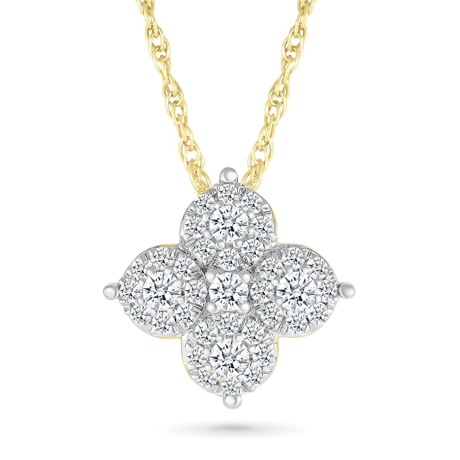 Large Diamond Clover Necklace Necklaces Estellacollection #product_description# 32732 Diamond Made to Order Pendant Necklace #tag4# #tag5# #tag6# #tag7# #tag8# #tag9# #tag10#