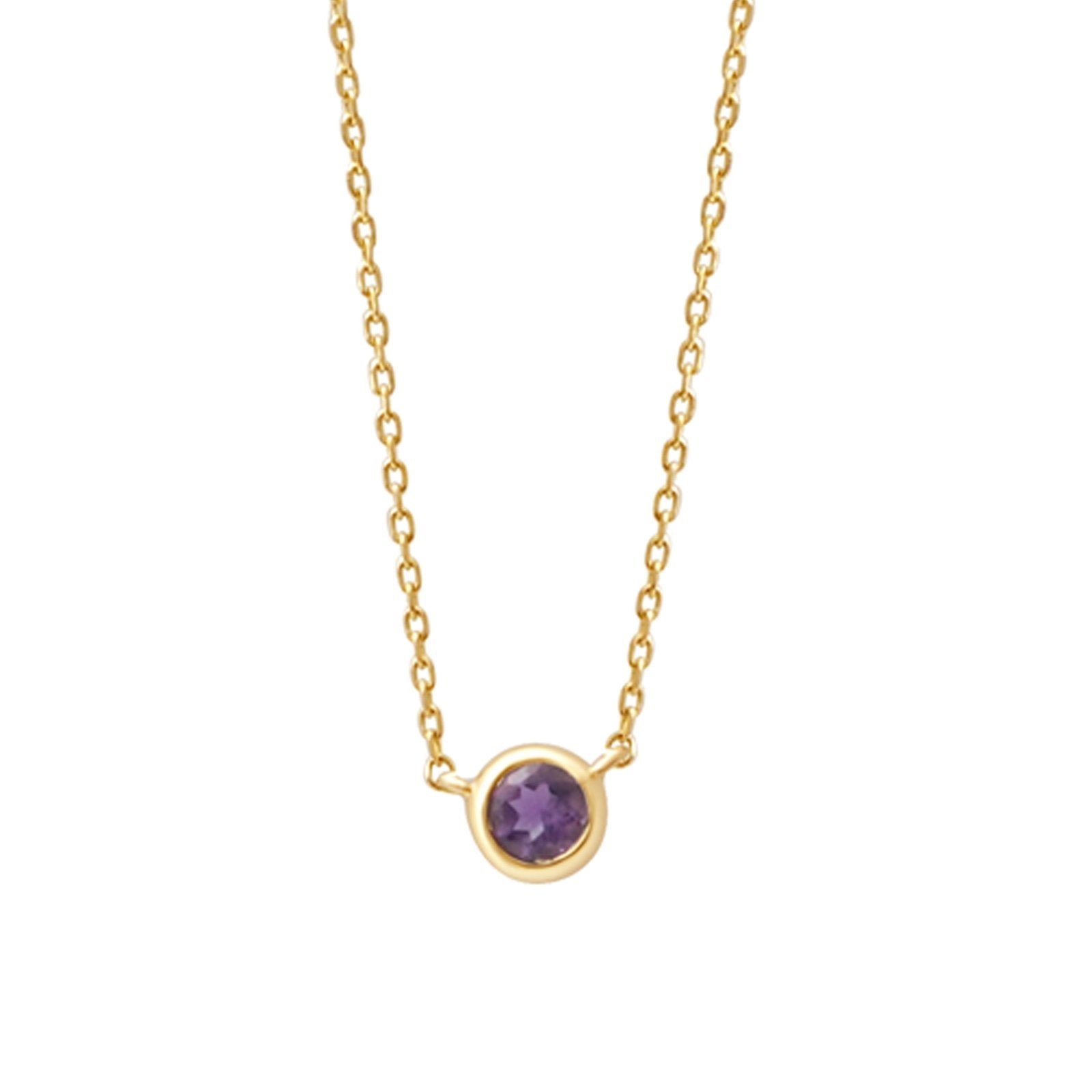 Amethyst Station Necklace Bezel Set in 14k Gold Necklaces Estellacollection #product_description# 18402 14k Amethyst Birthstone #tag4# #tag5# #tag6# #tag7# #tag8# #tag9# #tag10# 3MM
