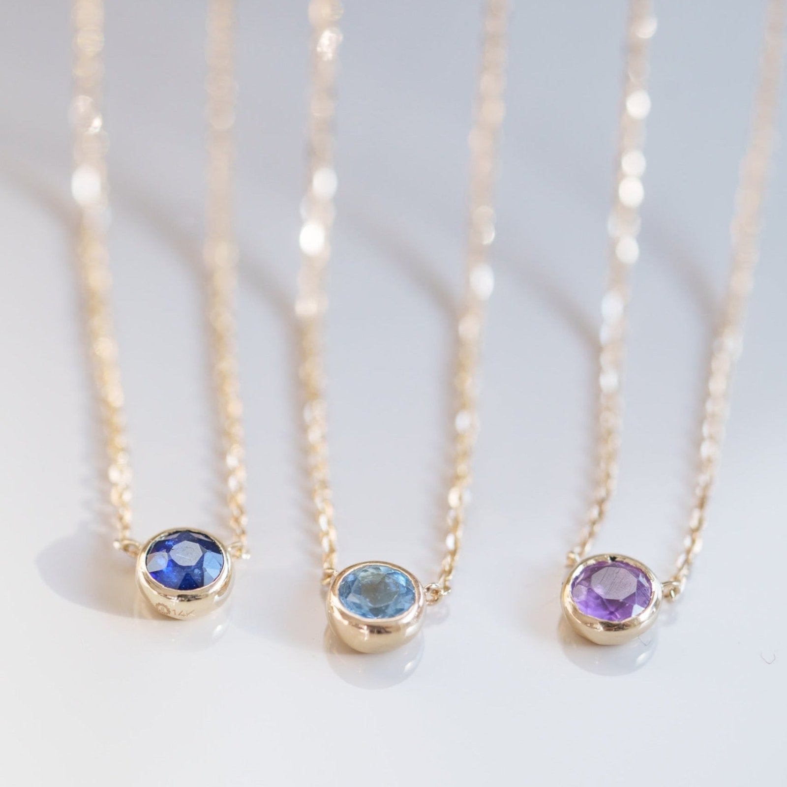Amethyst Station Necklace Bezel Set in 14k Gold Necklaces Estellacollection #product_description# 18402 14k Amethyst Birthstone #tag4# #tag5# #tag6# #tag7# #tag8# #tag9# #tag10# 3MM