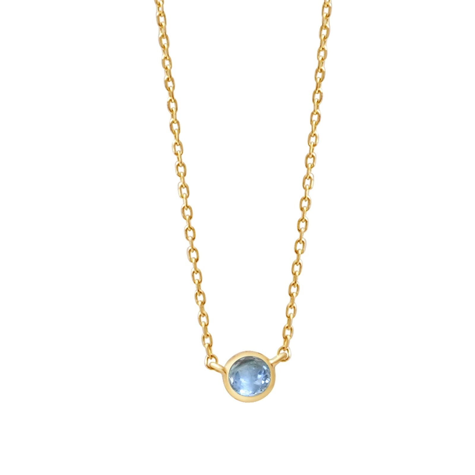 Blue Topaz Station Necklace Bezel Set in 14k Gold Necklaces Estellacollection #product_description# 18423 14k Birthstone Blue Gemstone #tag4# #tag5# #tag6# #tag7# #tag8# #tag9# #tag10# 3MM