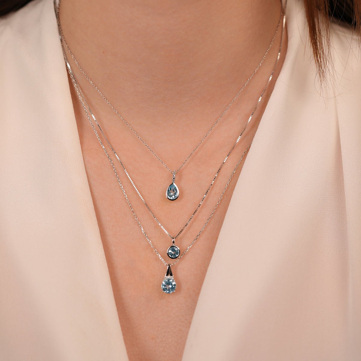 Blue Topaz Teardrop Pendant Necklace Necklaces Estellacollection #product_description# 14k Birthstone Blue Gemstone #tag4# #tag5# #tag6# #tag7# #tag8# #tag9# #tag10#