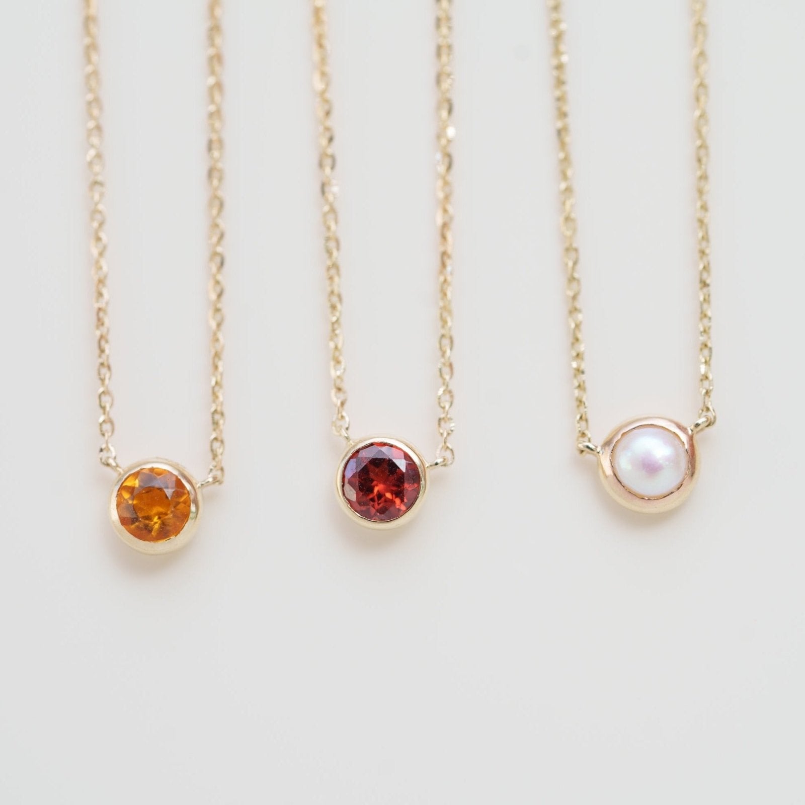 Citrine Station Necklace Bezel Set in 14k Gold Necklaces Estellacollection #product_description# 18421 14k Birthstone Citrine #tag4# #tag5# #tag6# #tag7# #tag8# #tag9# #tag10# 3MM