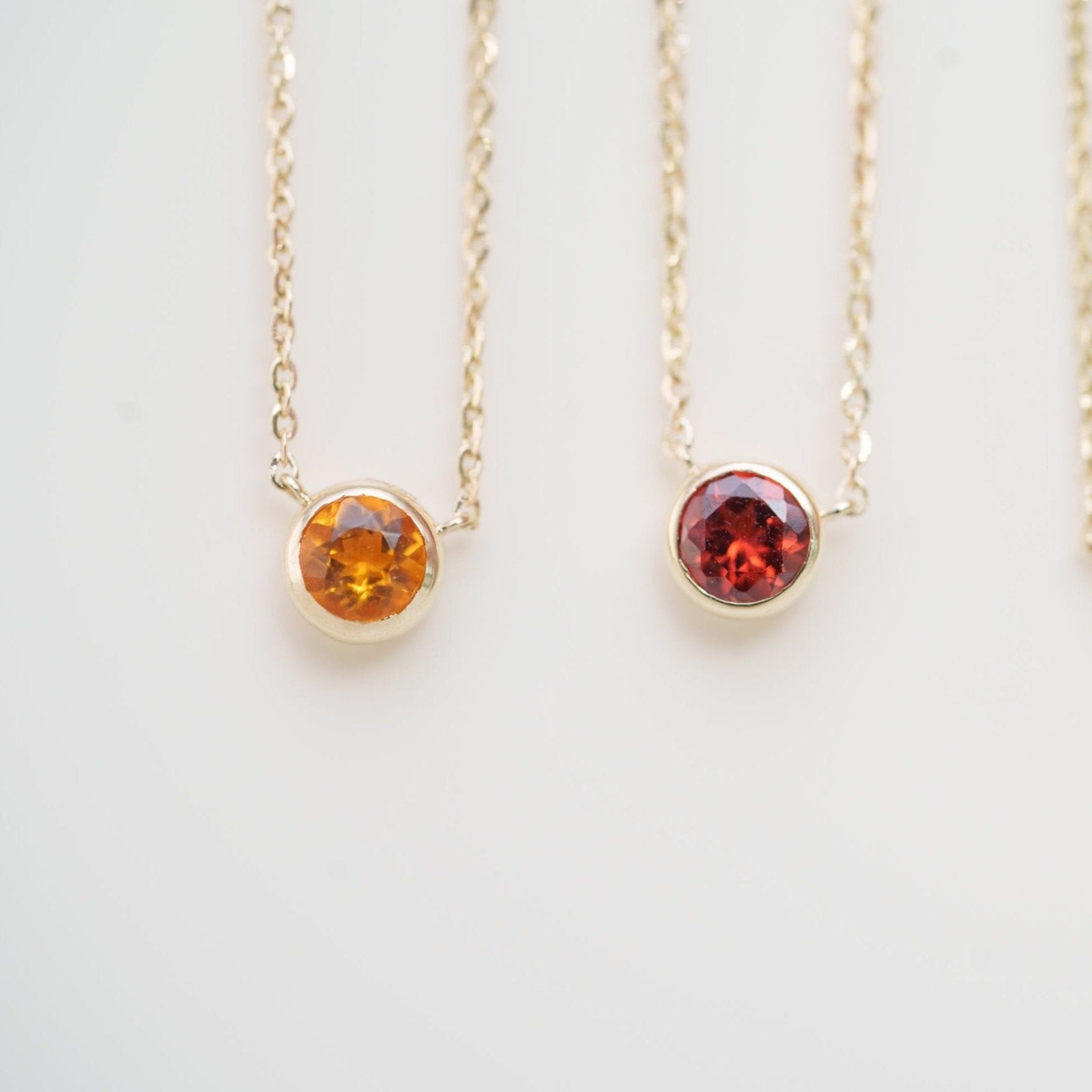 Citrine Station Necklace Bezel Set in 14k Gold Necklaces Estellacollection #product_description# 18421 14k Birthstone Citrine #tag4# #tag5# #tag6# #tag7# #tag8# #tag9# #tag10# 3MM