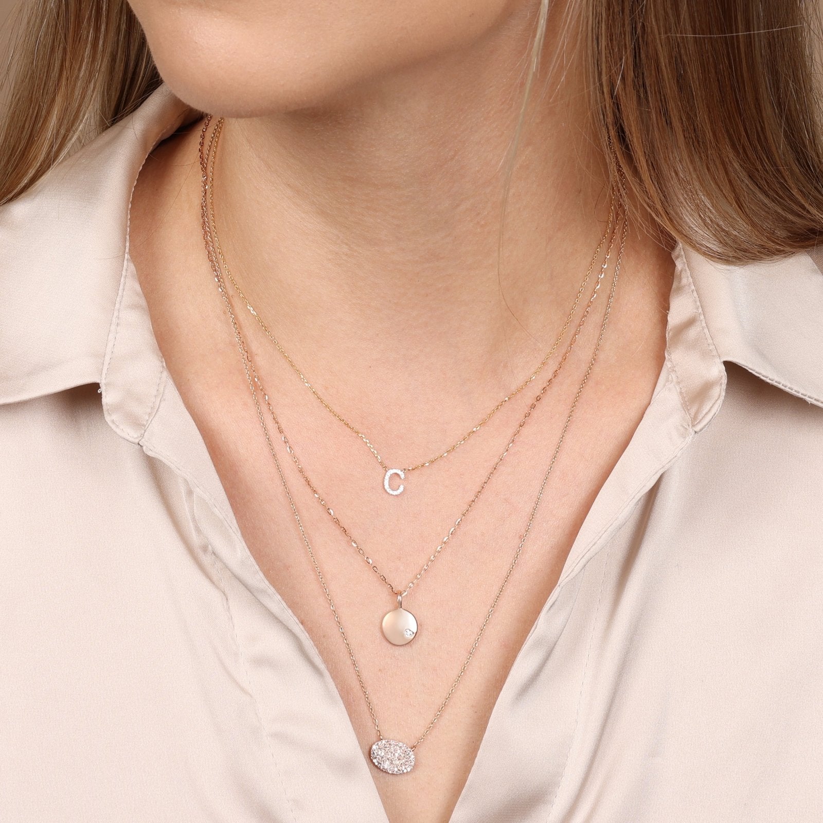 Classic Diamond Initial Charm Necklace Necklaces Estellacollection #product_description# 17998 14k Diamond Gemstone #tag4# #tag5# #tag6# #tag7# #tag8# #tag9# #tag10# A 14k Yellow Gold