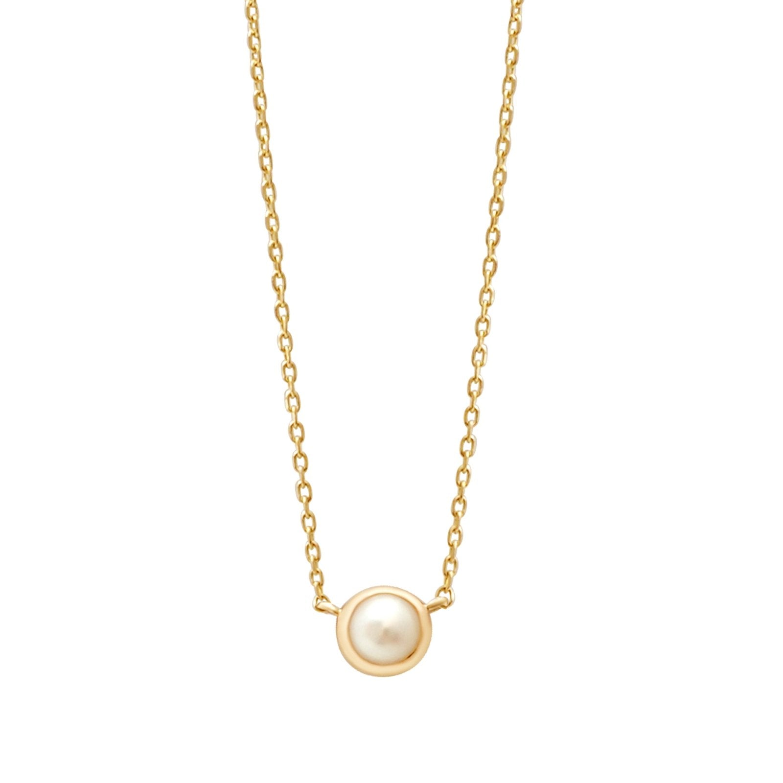Freshwater Pearl Station Necklace Bezel Set in 14k Gold Necklaces Estellacollection #product_description# 18411 14k Birthstone Gemstone #tag4# #tag5# #tag6# #tag7# #tag8# #tag9# #tag10# 3MM