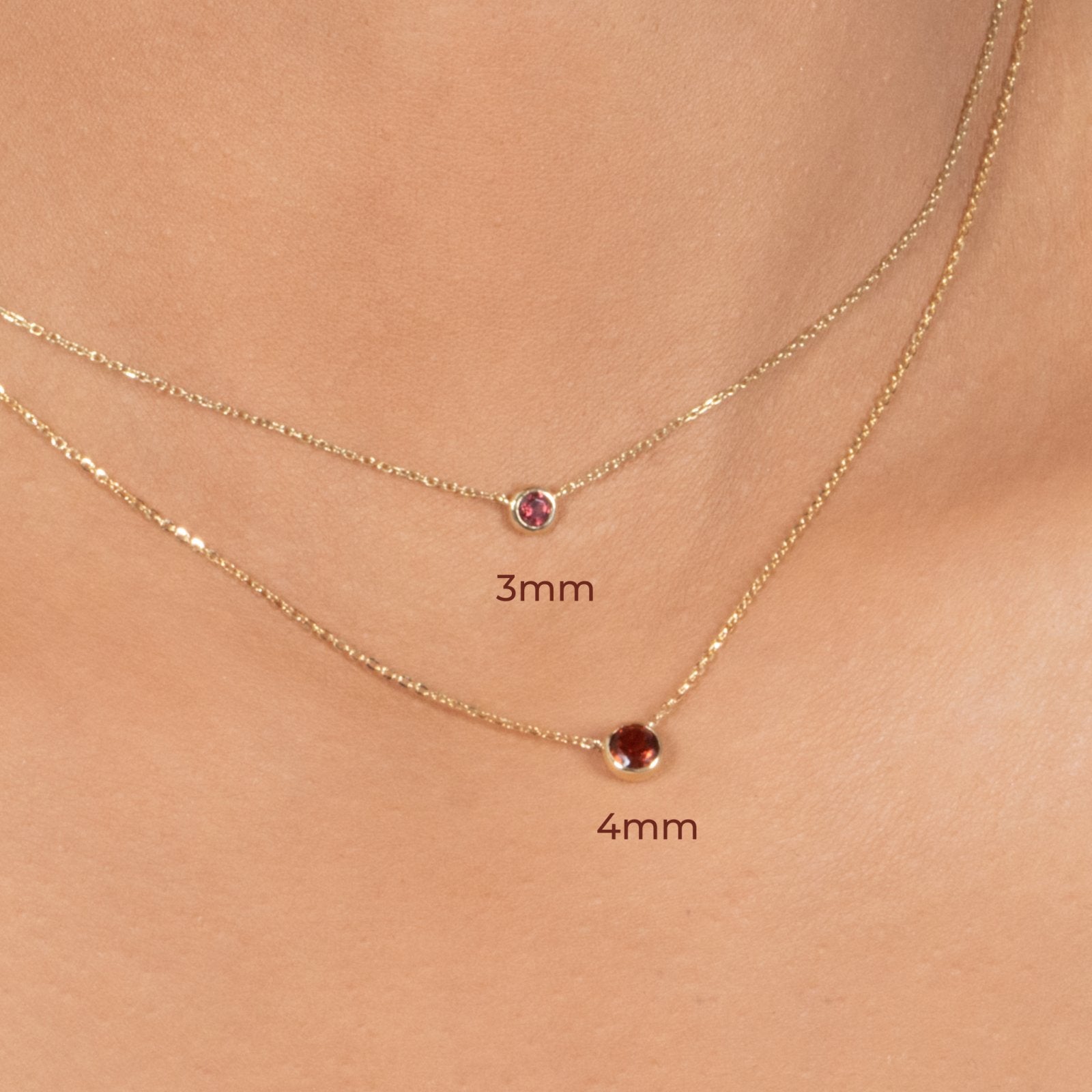Garnet Station Necklace Bezel Set in 14k Gold Necklaces Estellacollection #product_description# 18400 14k Birthstone Garnet #tag4# #tag5# #tag6# #tag7# #tag8# #tag9# #tag10# 3MM
