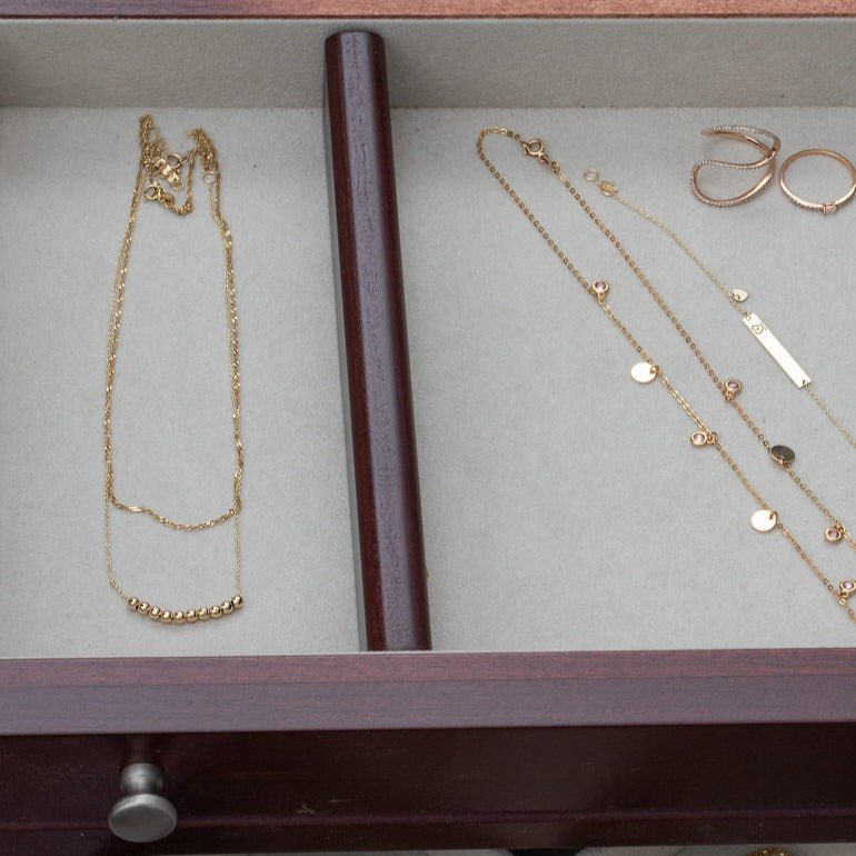 Sliding Bead Necklace in Solid Yellow Gold Necklaces Estellacollection #product_description# 17664 Layering Necklace Make Collection Ready to Ship #tag4# #tag5# #tag6# #tag7# #tag8# #tag9# #tag10#