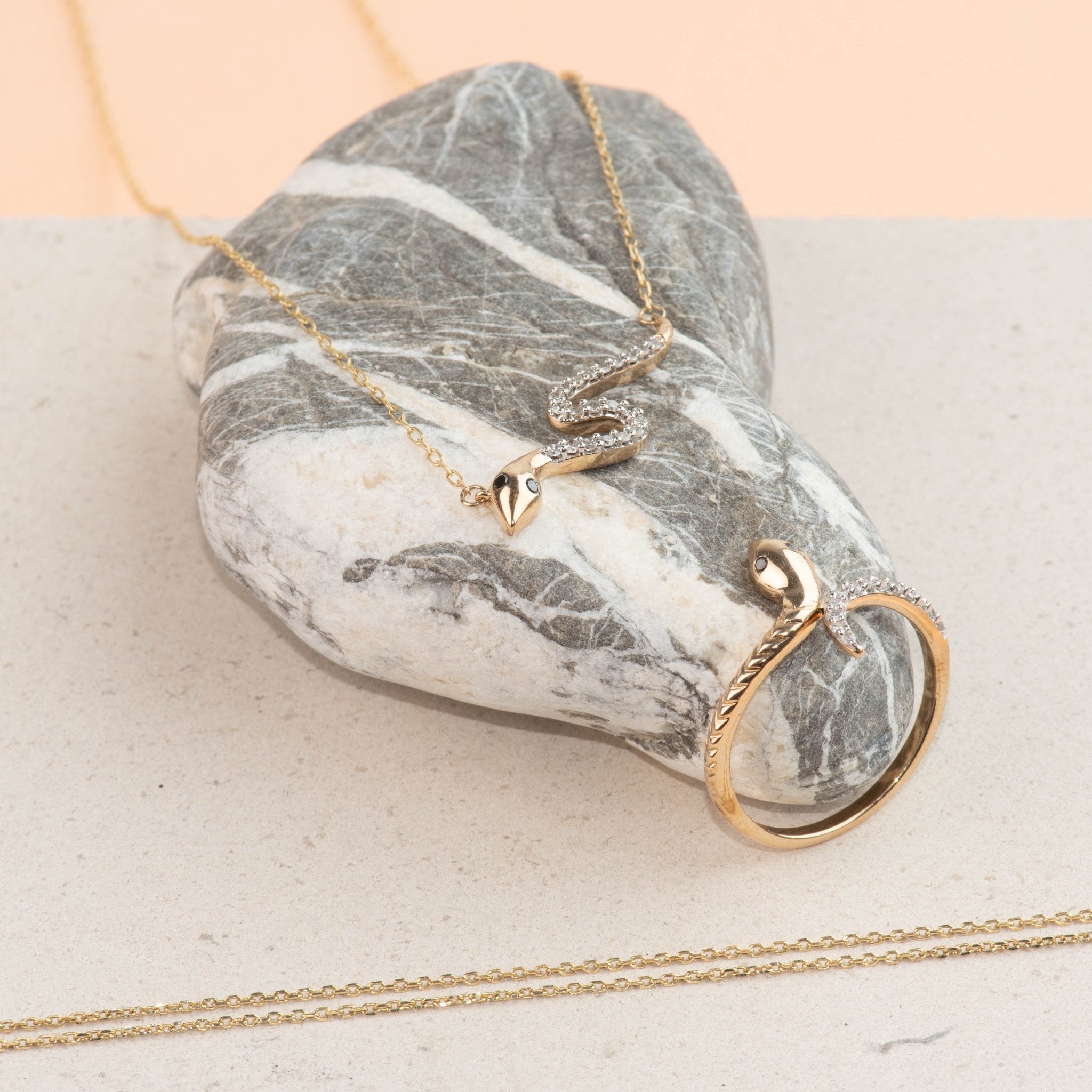 Braided Snake Wraparound Ring with Diamonds Rings Estellacollection #product_description# 32765 10k April Birthstone Colorless Gemstone #tag4# #tag5# #tag6# #tag7# #tag8# #tag9# #tag10#