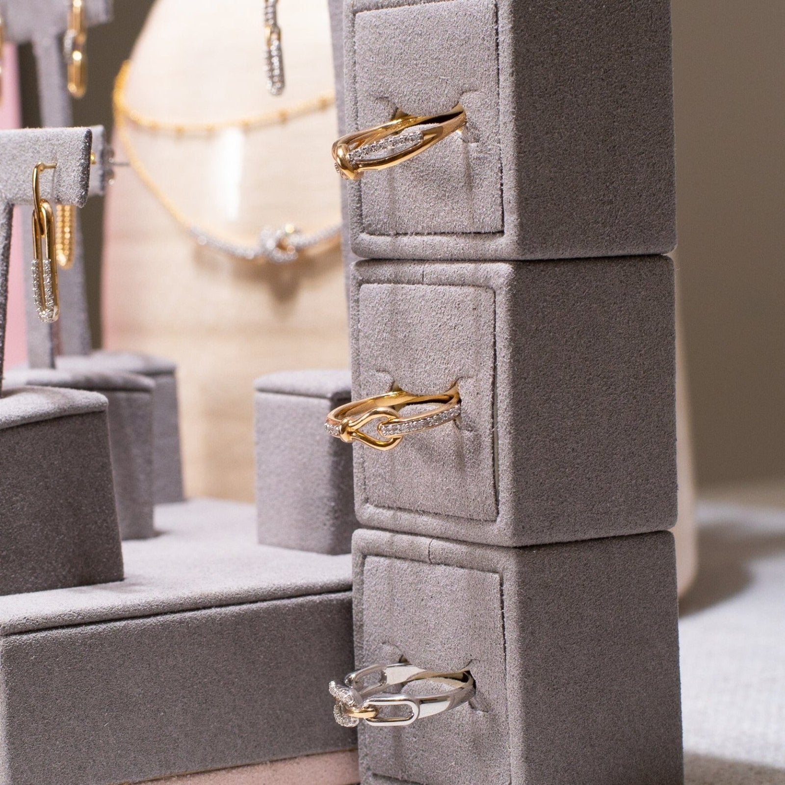 Diamond and Gold Loop Ring Rings Estellacollection #product_description# 32747 Diamond Made to Order Yellow Gold #tag4# #tag5# #tag6# #tag7# #tag8# #tag9# #tag10#