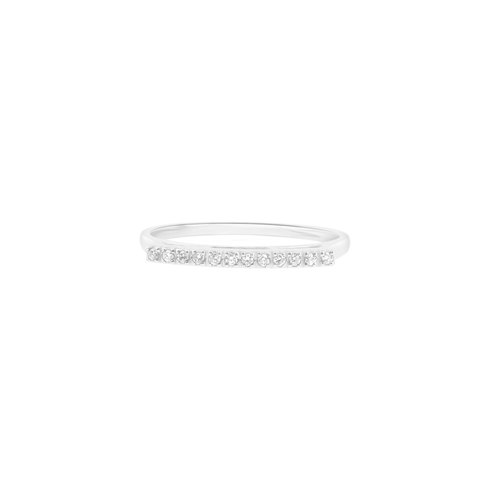 Diamond Bar Eternity Ring Rings Estellacollection #product_description# 17299 14k Band Birthstone #tag4# #tag5# #tag6# #tag7# #tag8# #tag9# #tag10# 14K Yellow Gold 6