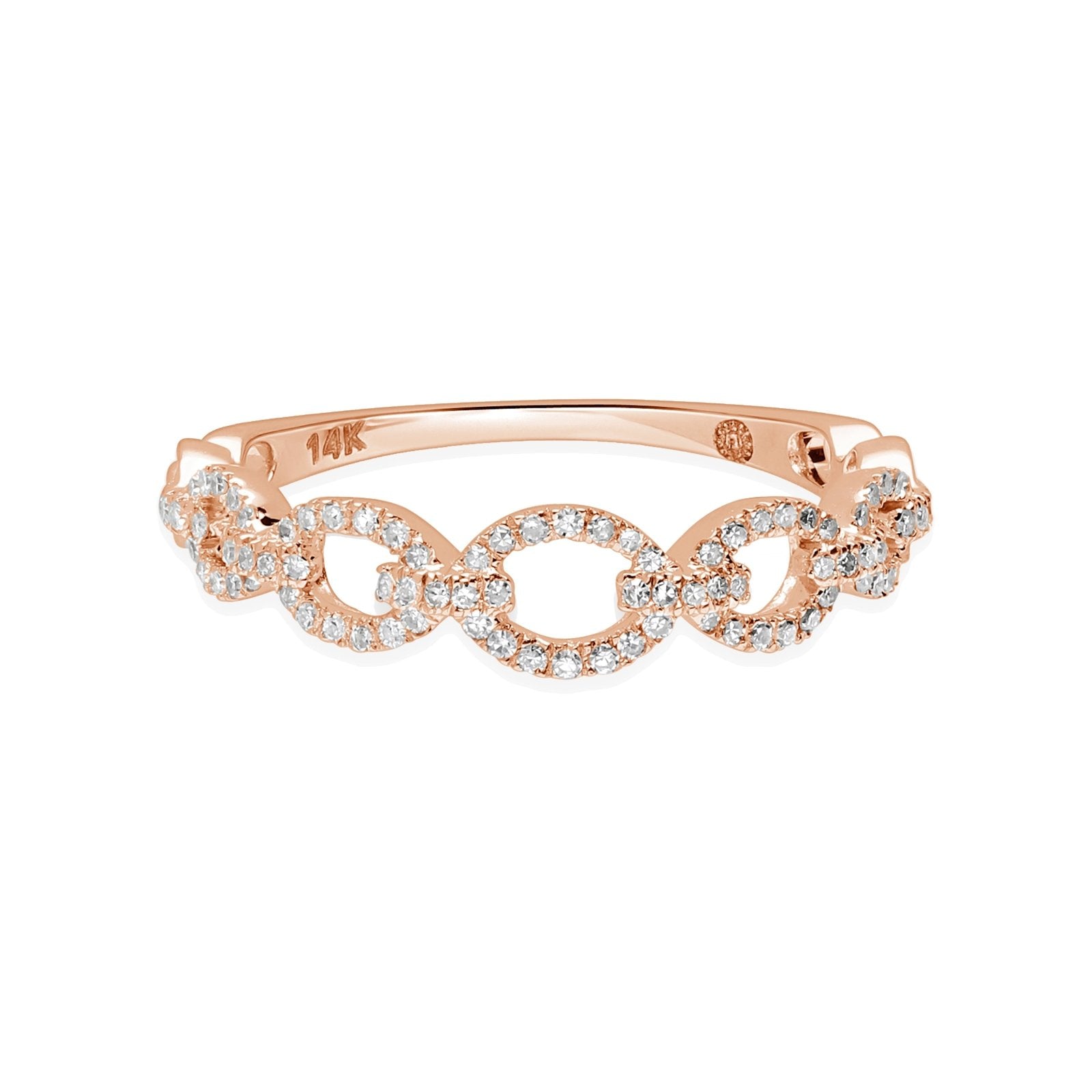 Diamond Chain Link Ring Rings Estellacollection #product_description# 17701 14k Band Colorless Gemstone #tag4# #tag5# #tag6# #tag7# #tag8# #tag9# #tag10# 6