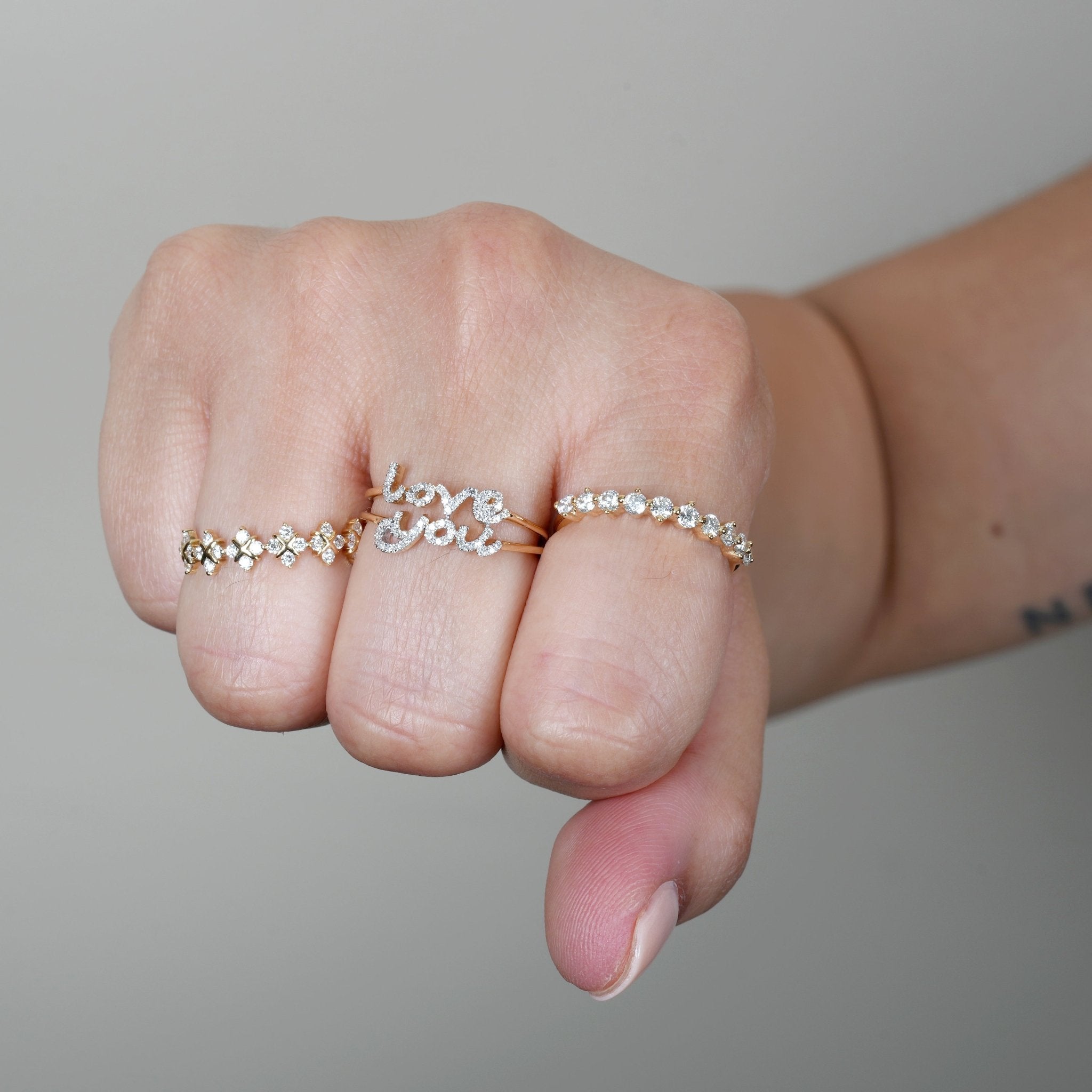 Diamond Clover Criss Cross Eternity Ring Rings Estellacollection #product_description# 17379 14k Birthstone Birthstone Jewelry #tag4# #tag5# #tag6# #tag7# #tag8# #tag9# #tag10# 6